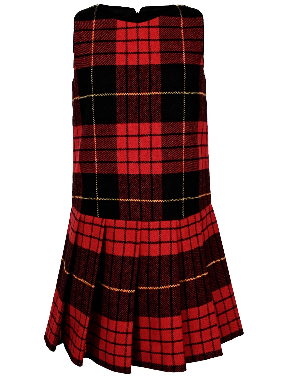 Сарафан в клетку тартан