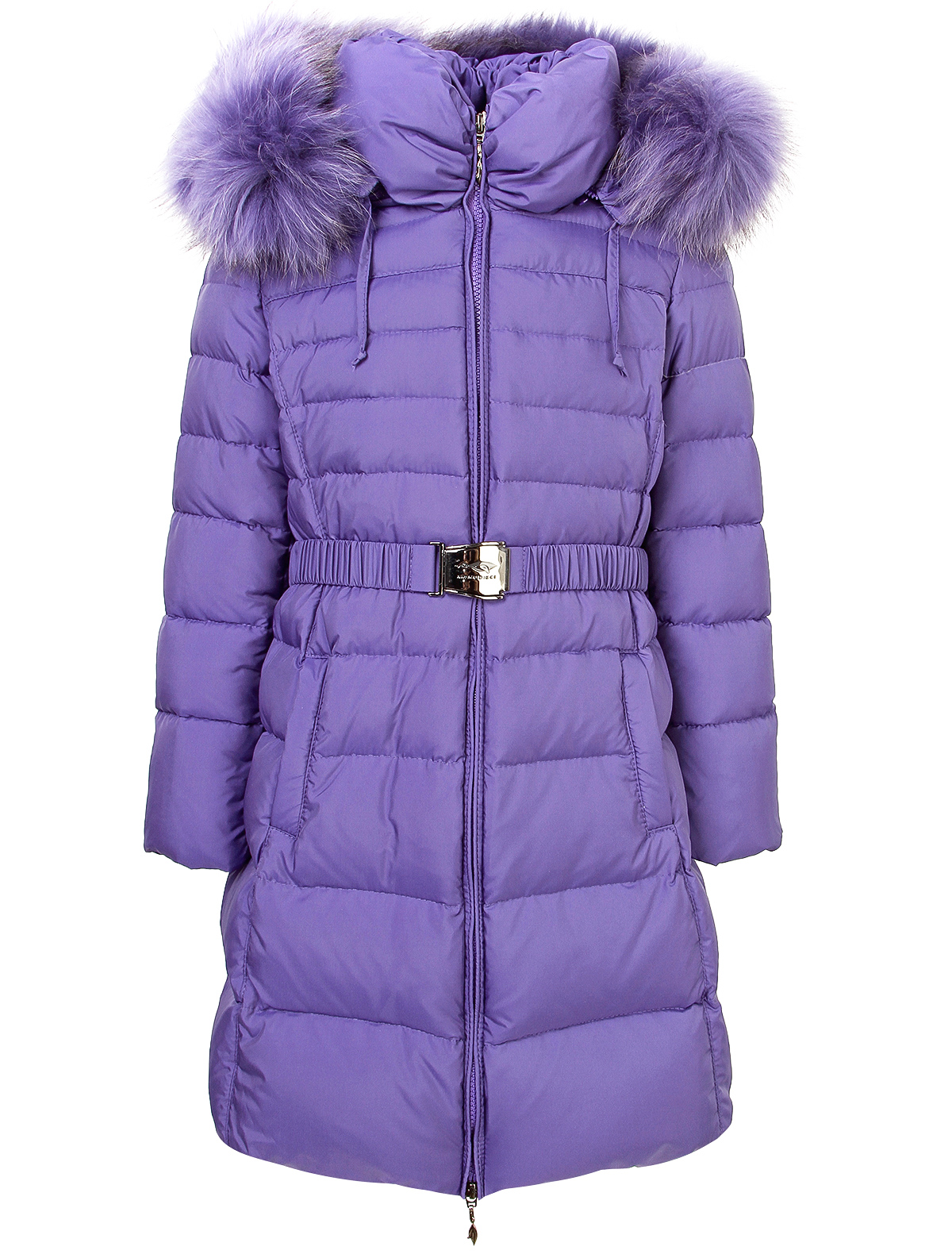 Пальто Manudieci 1880403, цвет фиолетовый, размер 6 1123309880278 - фото 1