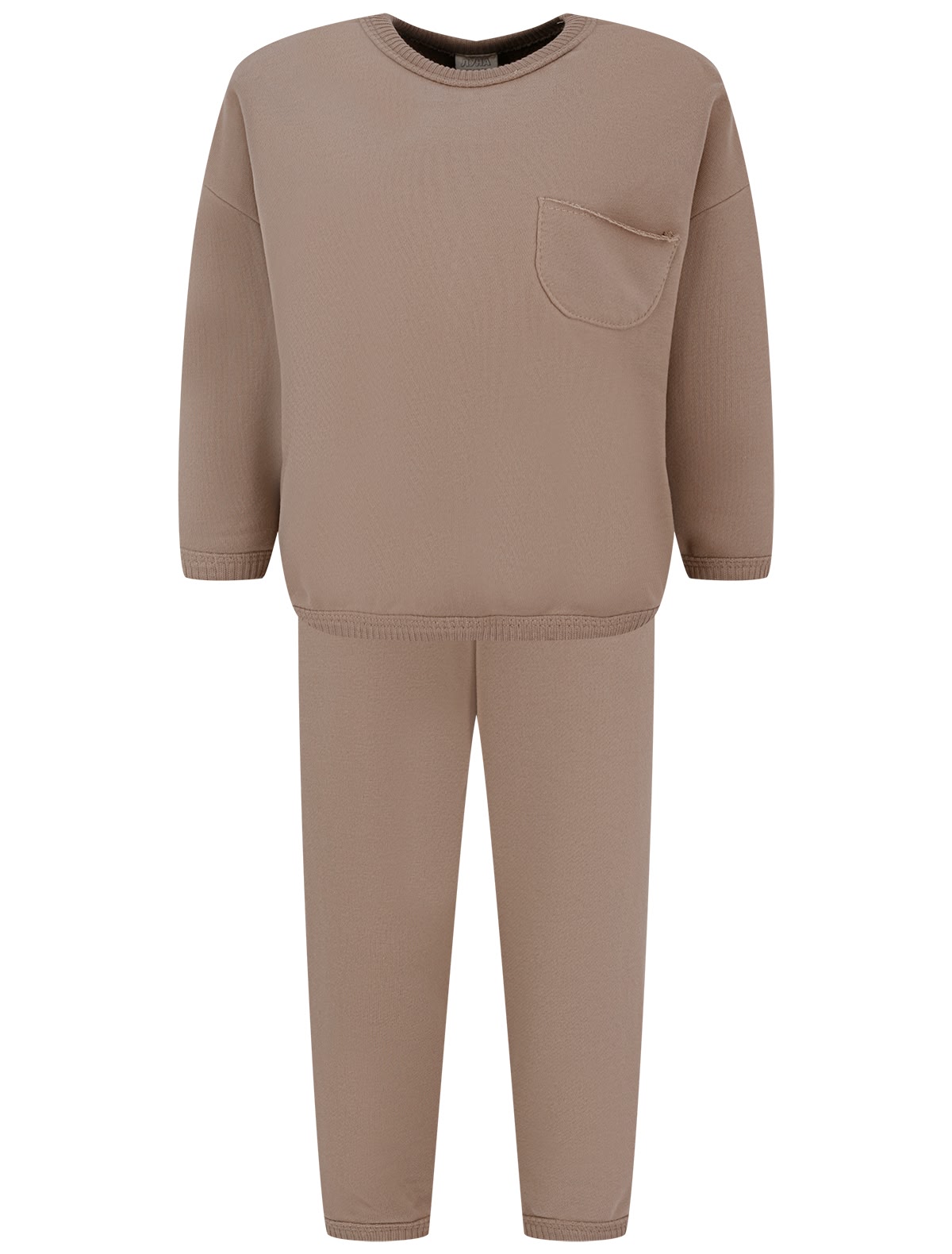 Бежевый спортивный костюм