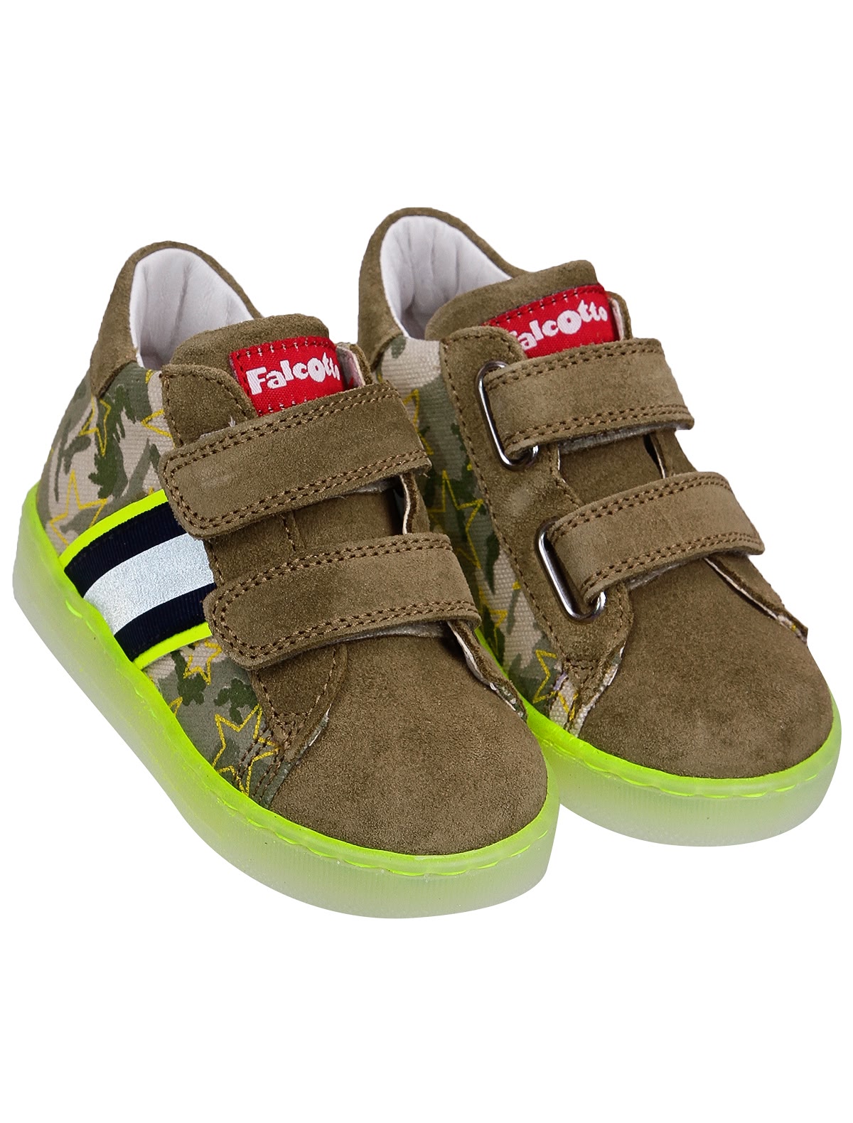 Кеды с принтом милитари