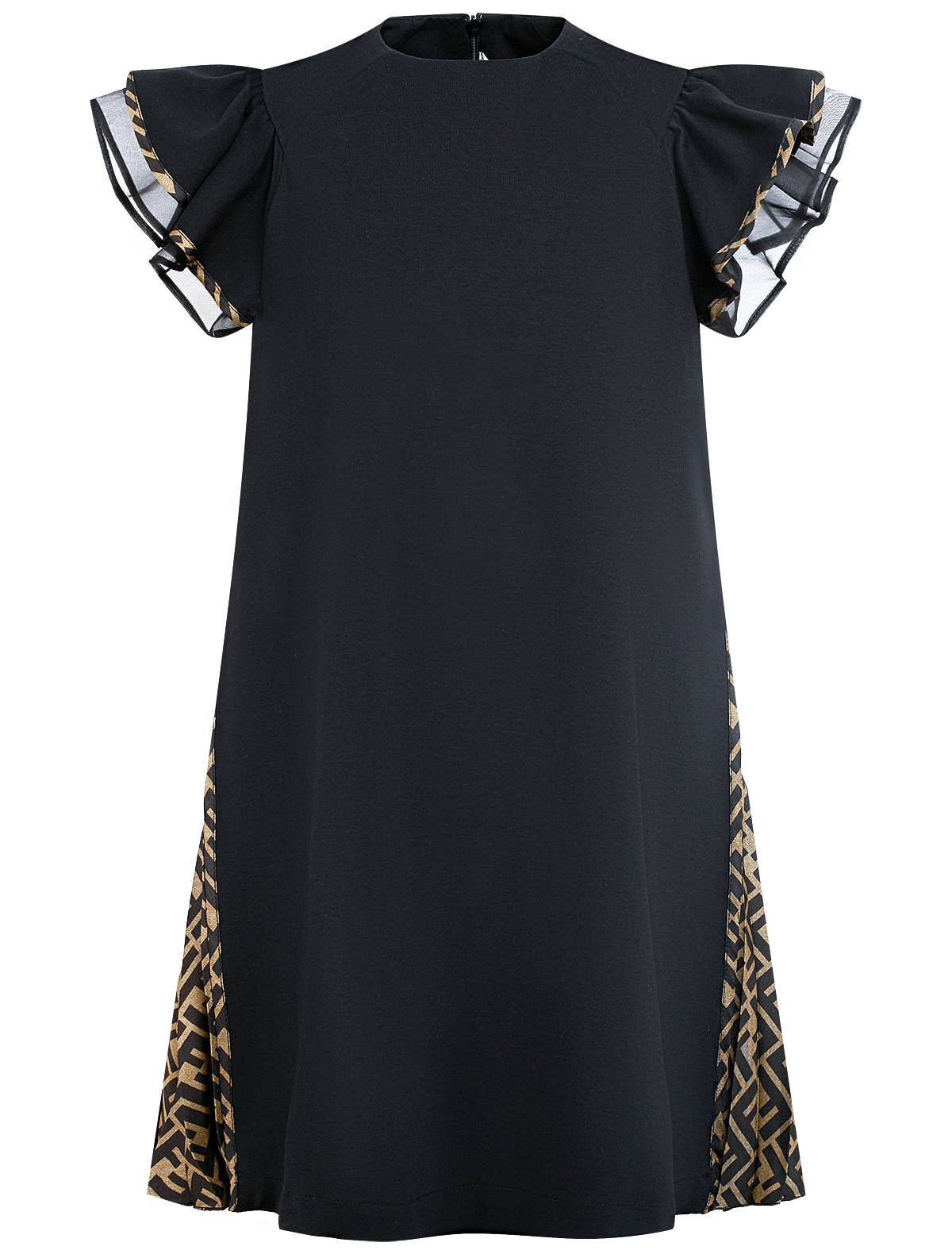 Платье Fendi 2244336, цвет черный, размер 7 1054609081983 - фото 1