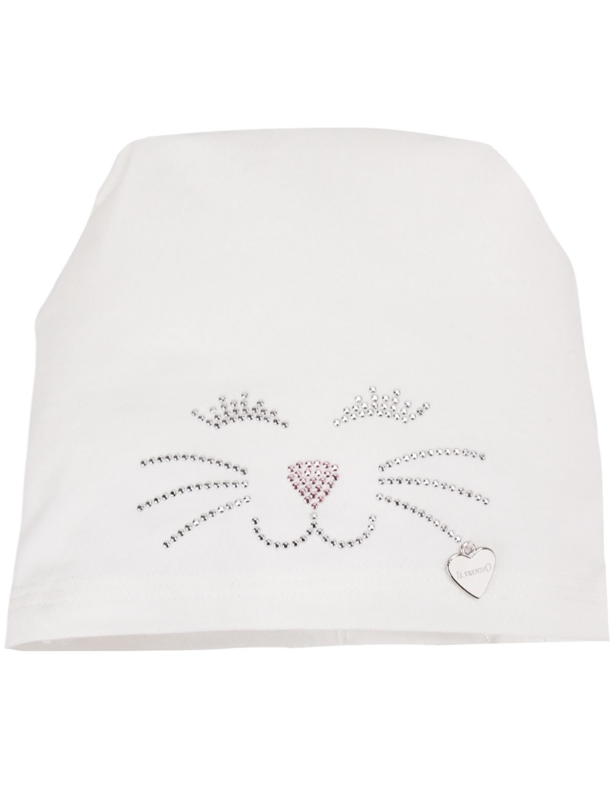 Белая бандана с мордочкой