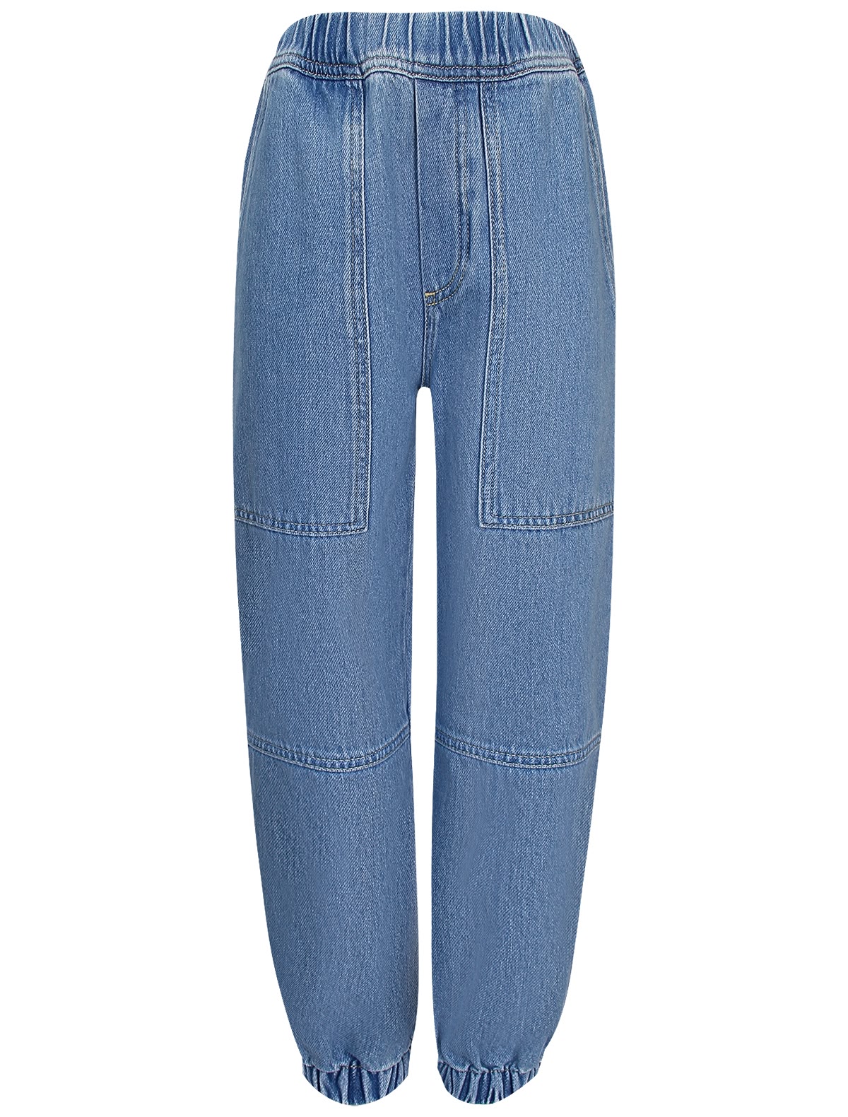 Голубые джинсы