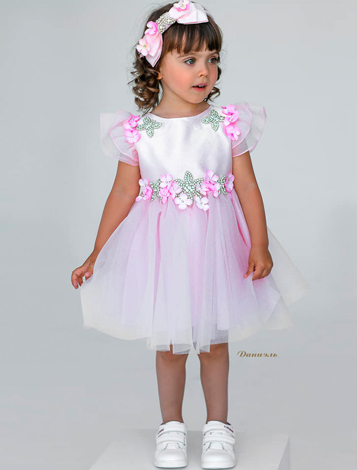 Платье Lesy 2170111, цвет розовый, размер 3 1054509071497 - фото 6