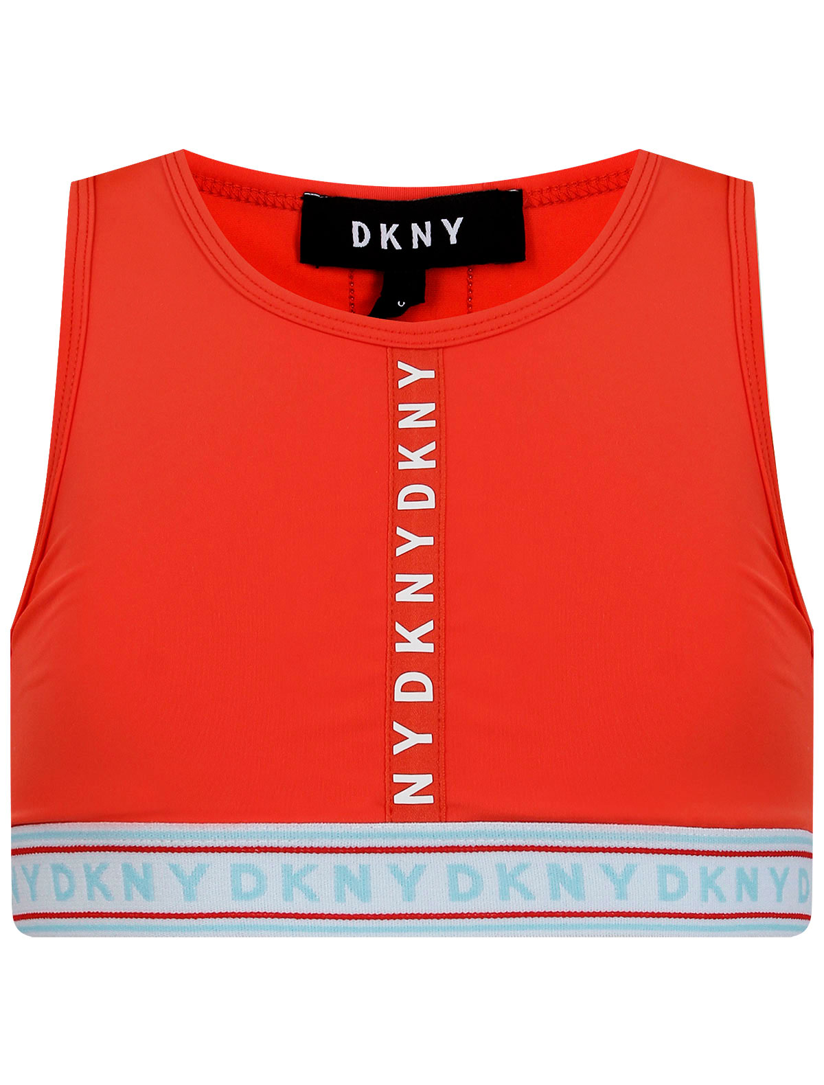 Топ DKNY красного цвета