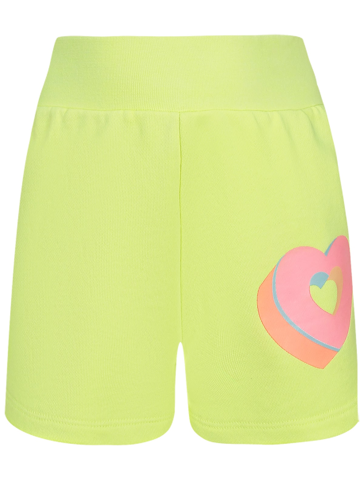 Жёлтые шорты с сердечком