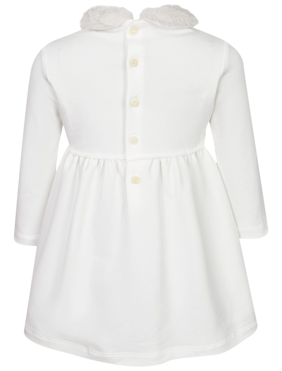 Платье Il Gufo 2614154, цвет белый, размер 3 1054609386262 - фото 2