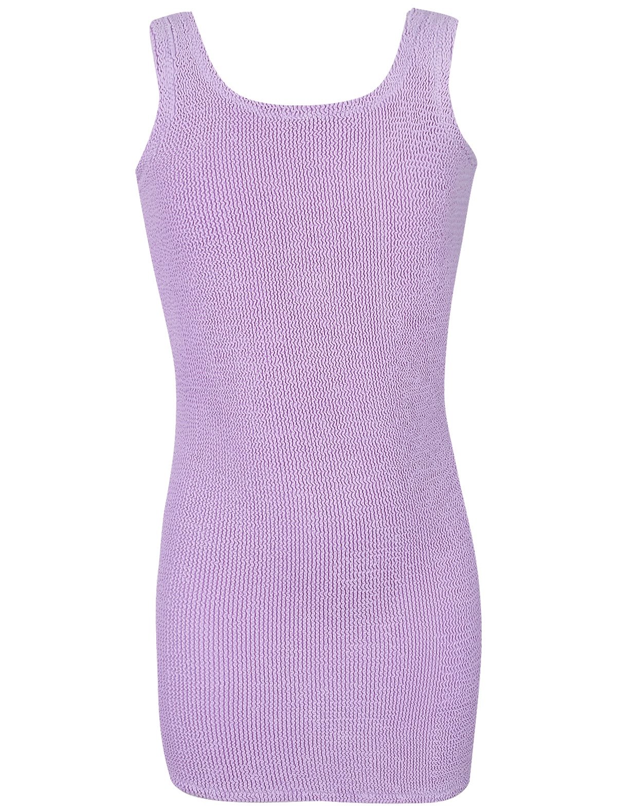 Лавандовое пляжное платье