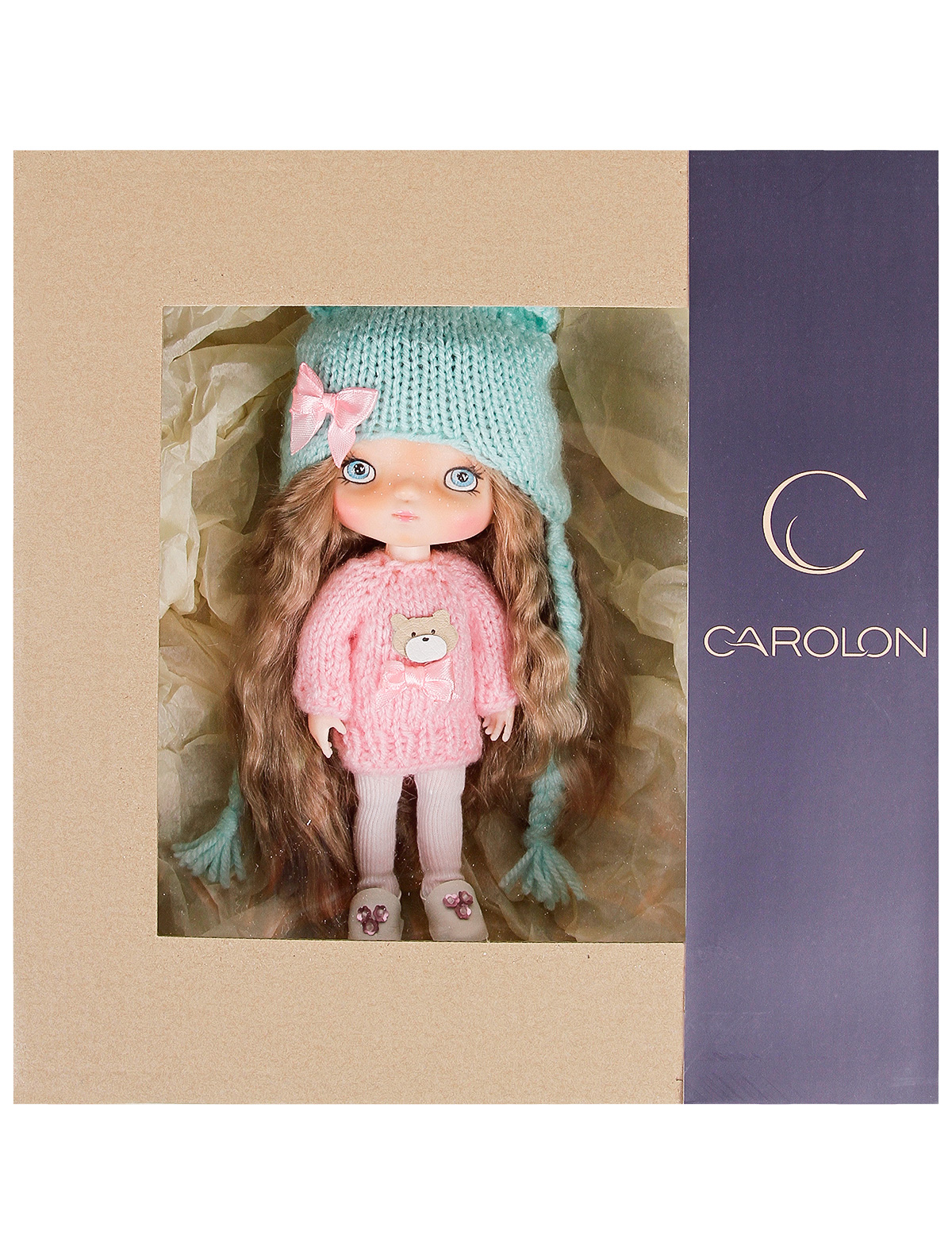 Кукла Carolon 2210858, цвет розовый 7114500070678 - фото 2