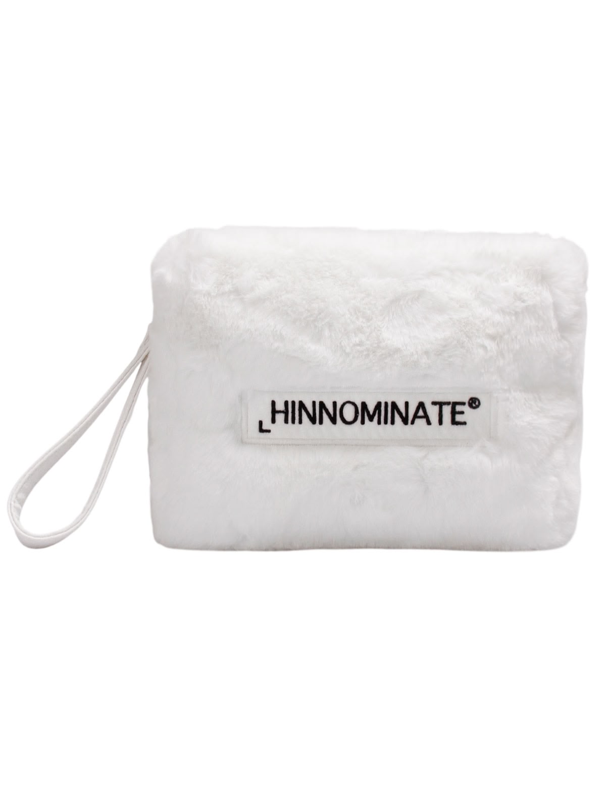 Белая сумка из экомеха