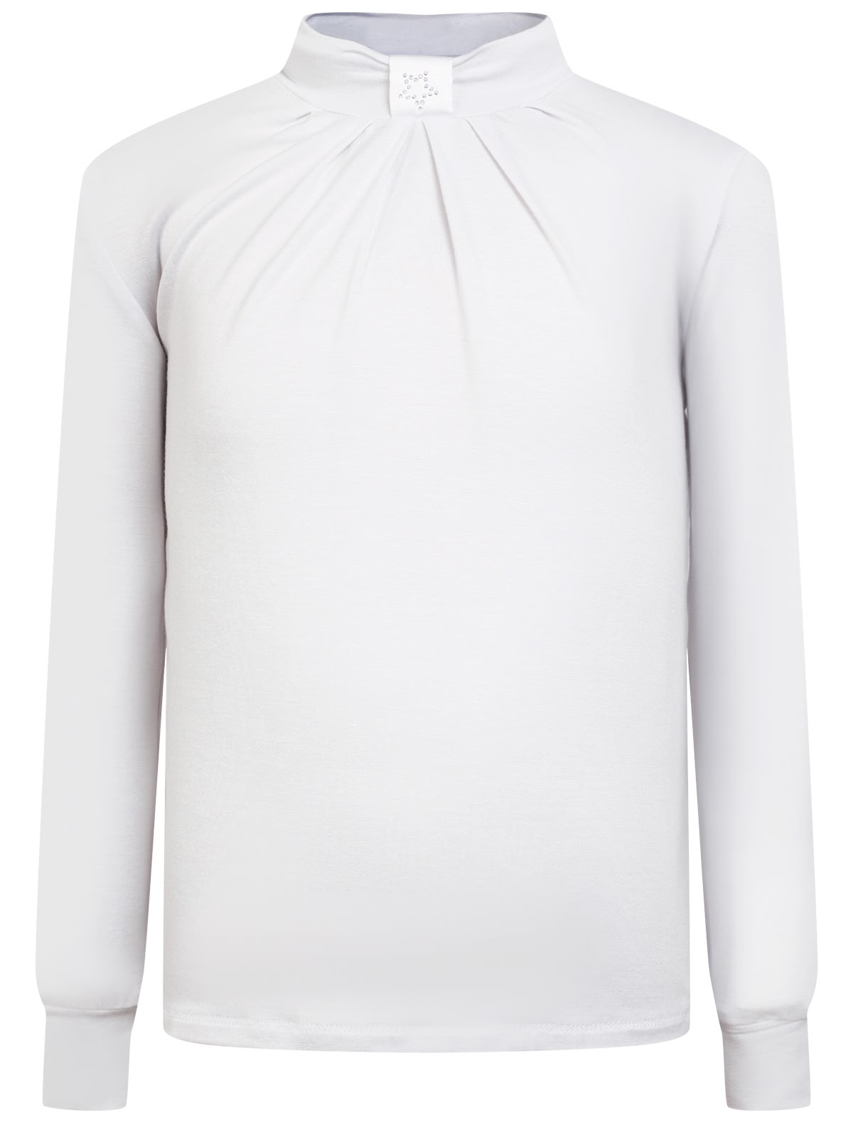 Лонгслив со сборкой у ворота