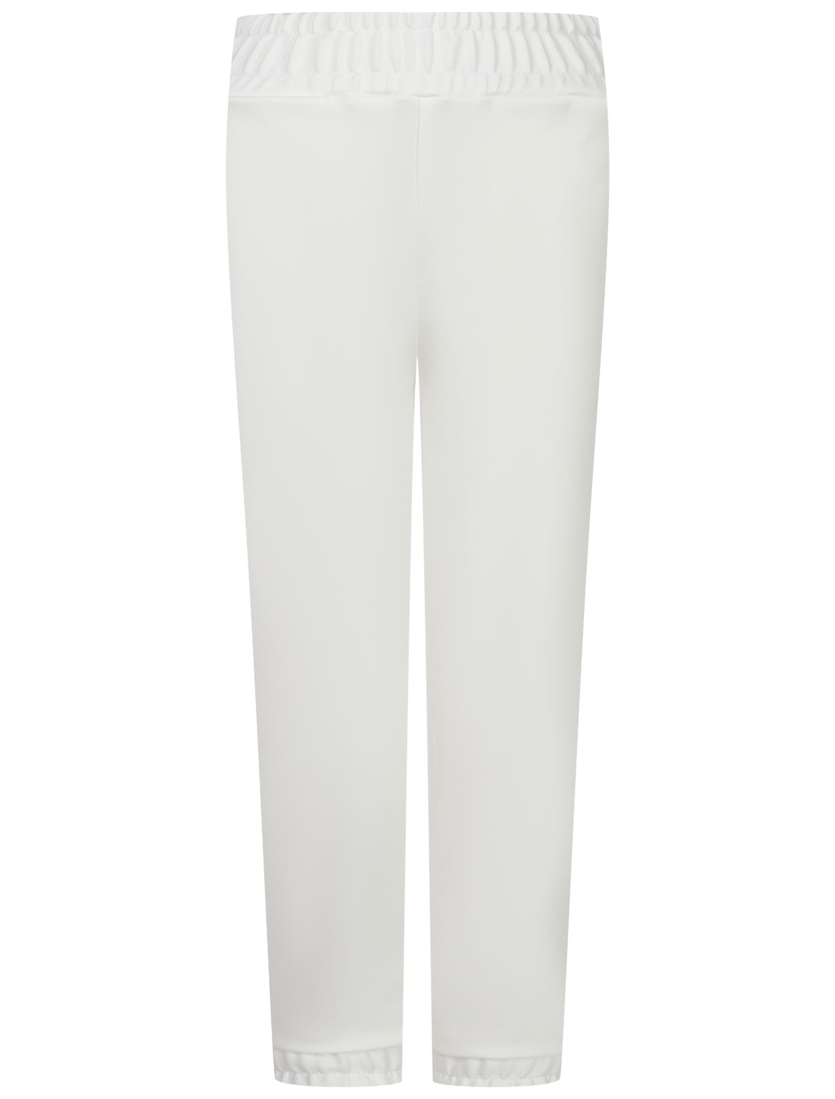 Брюки спортивные молочного цвета