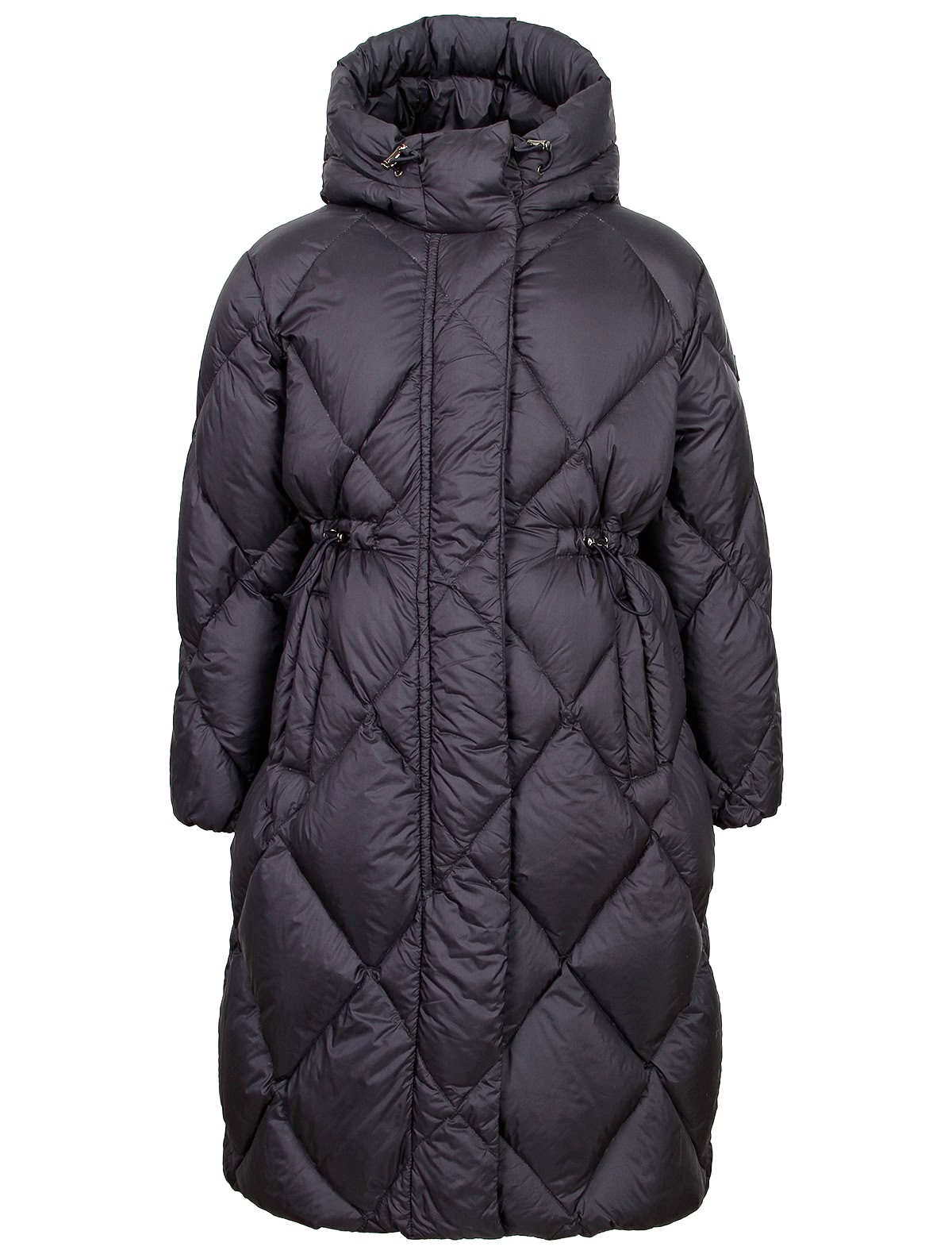 Стеганое пуховое пальто