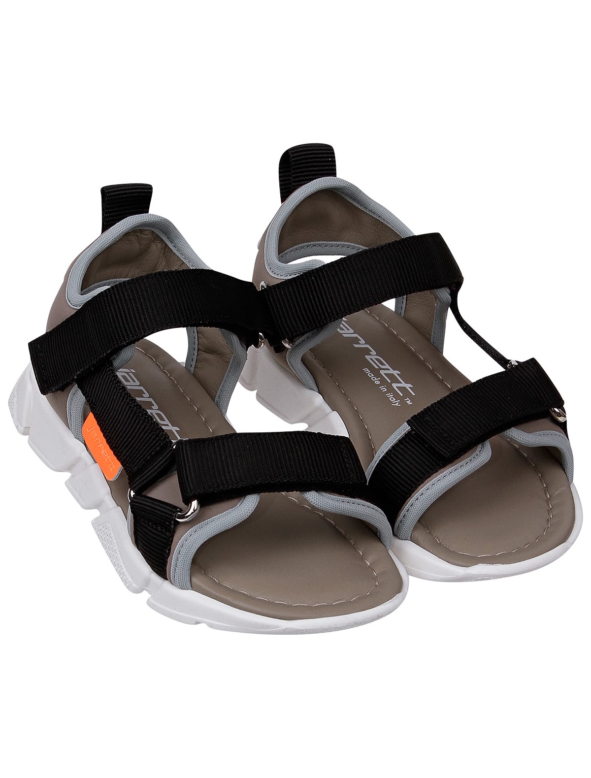 Сандалии текстильные на липучках