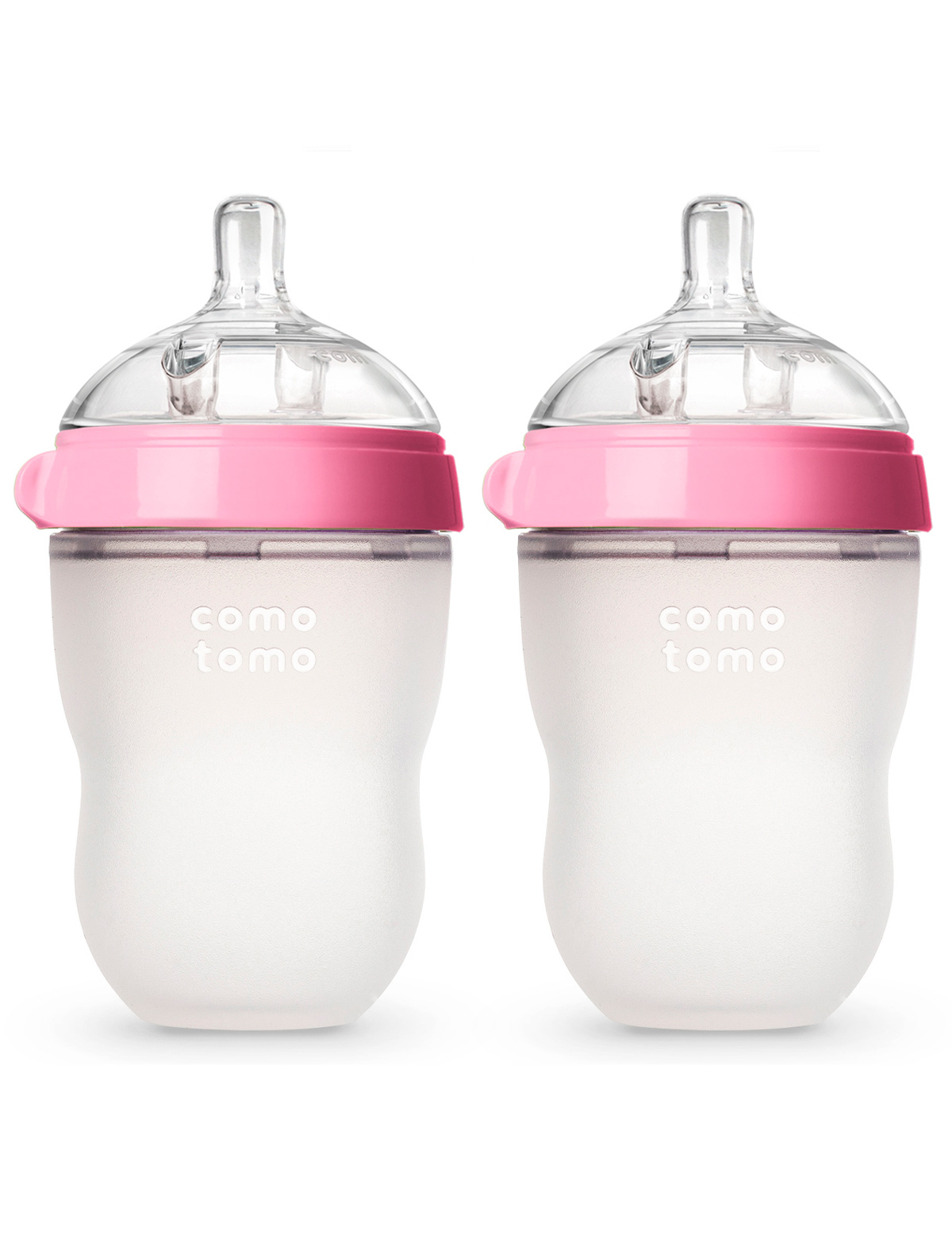 Бутылочка Comotomo 2604603, цвет розовый, размер 3