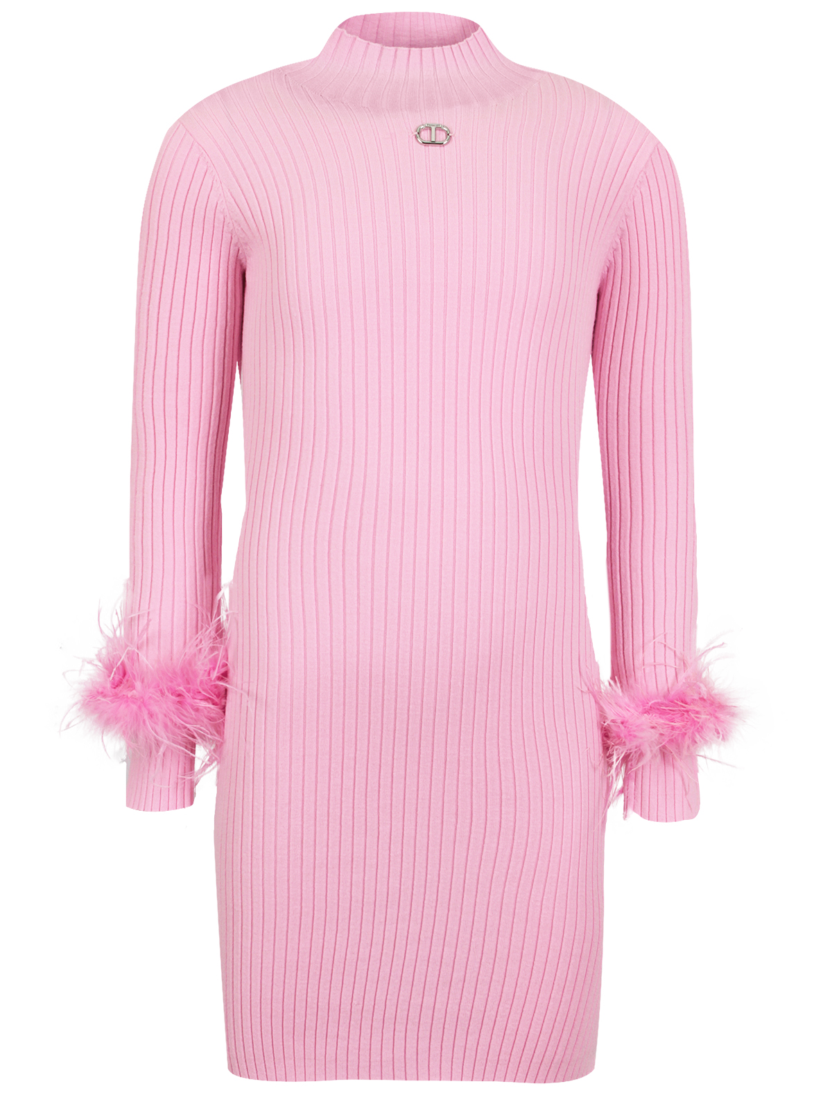 Платье TWINSET 2584859, цвет розовый, размер 11 1054509382920 - фото 1