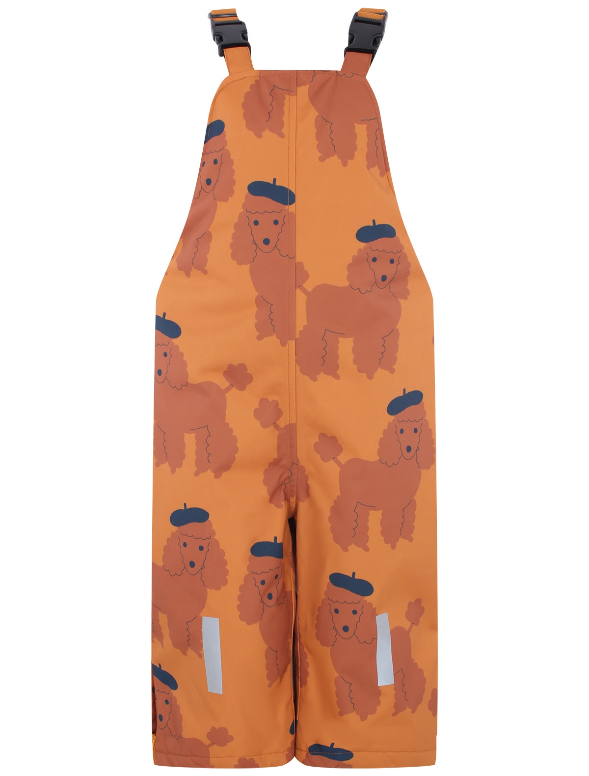 Комбинезон утепленный с принтом пудели