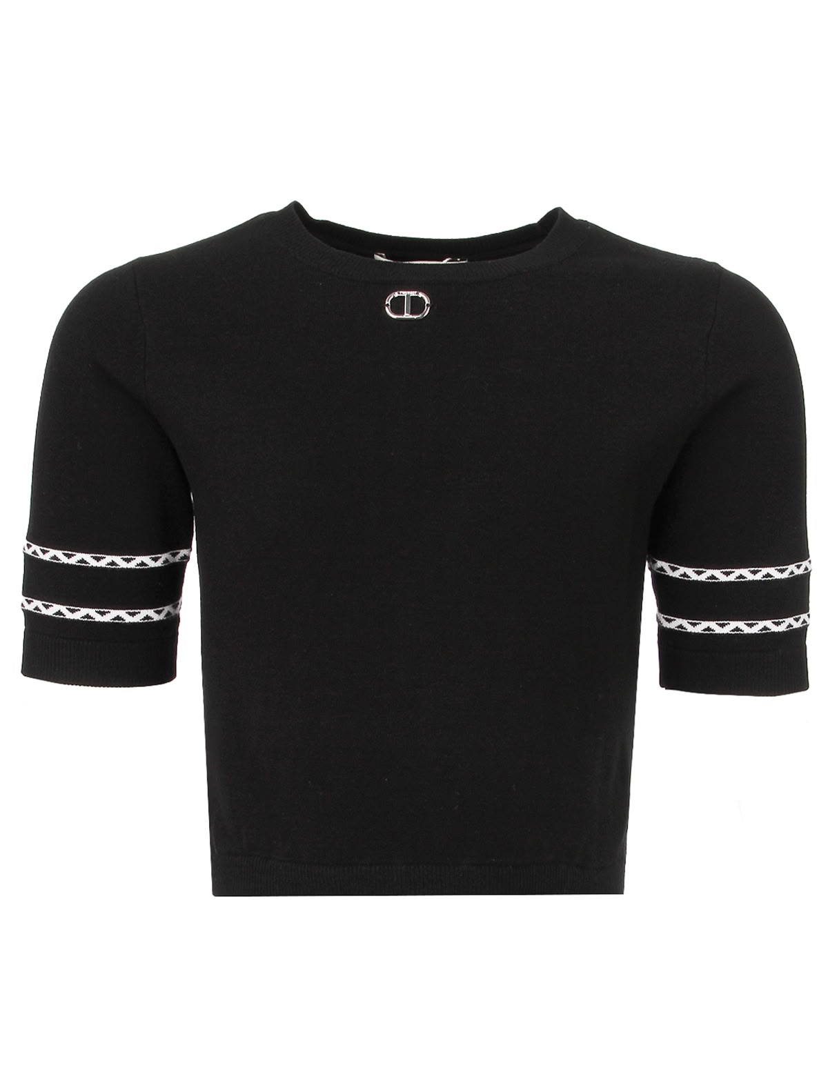 Джемпер с коротким рукавом