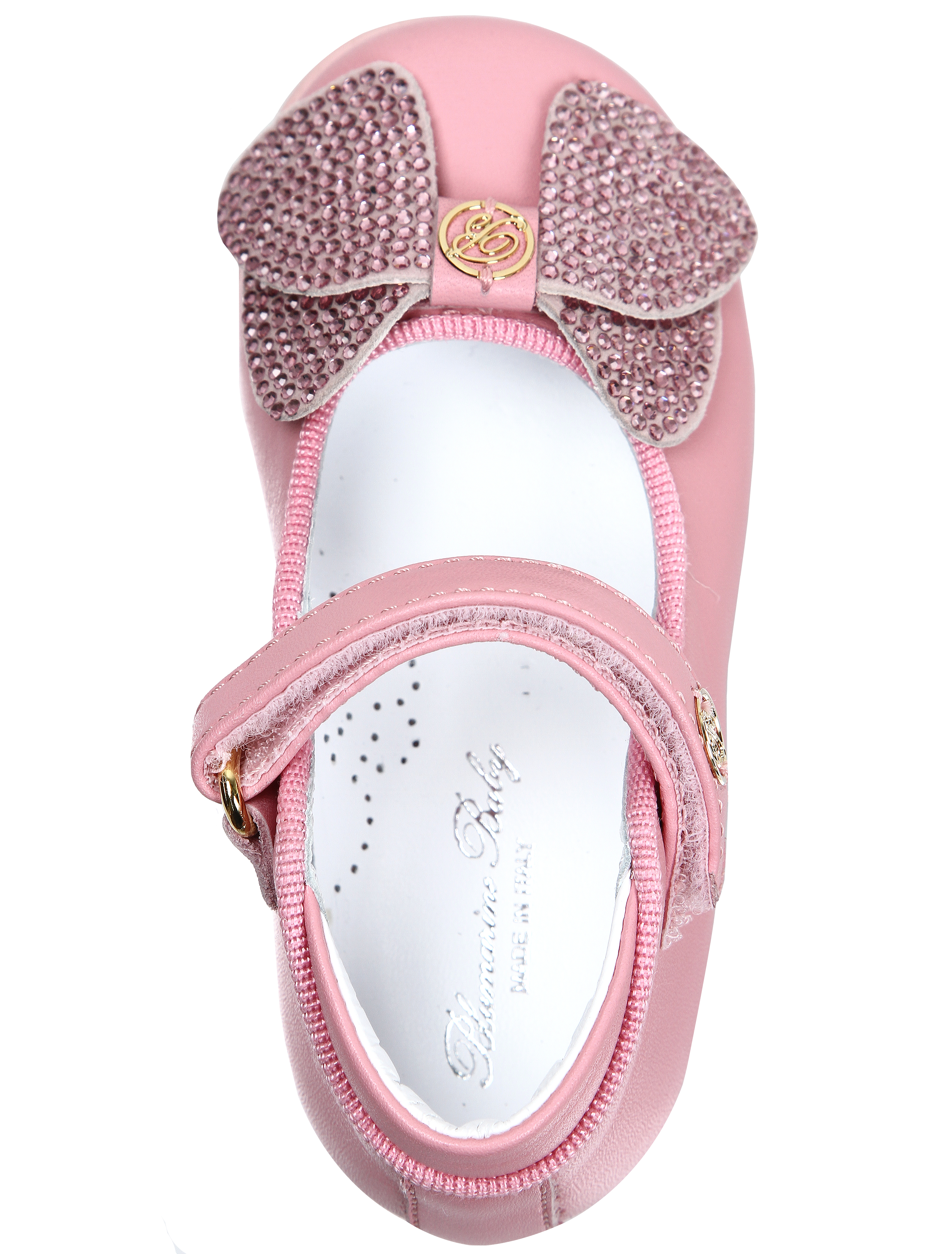 Туфли Miss Blumarine 1914121, цвет розовый, размер 20 2012609870043 - фото 4