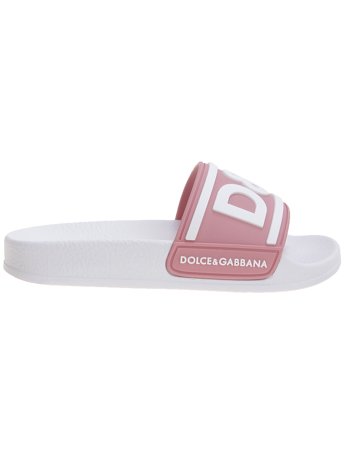 Шлепанцы пляжные Dolce & Gabbana 2528505, цвет розовый, размер 27 2284509370019 - фото 2