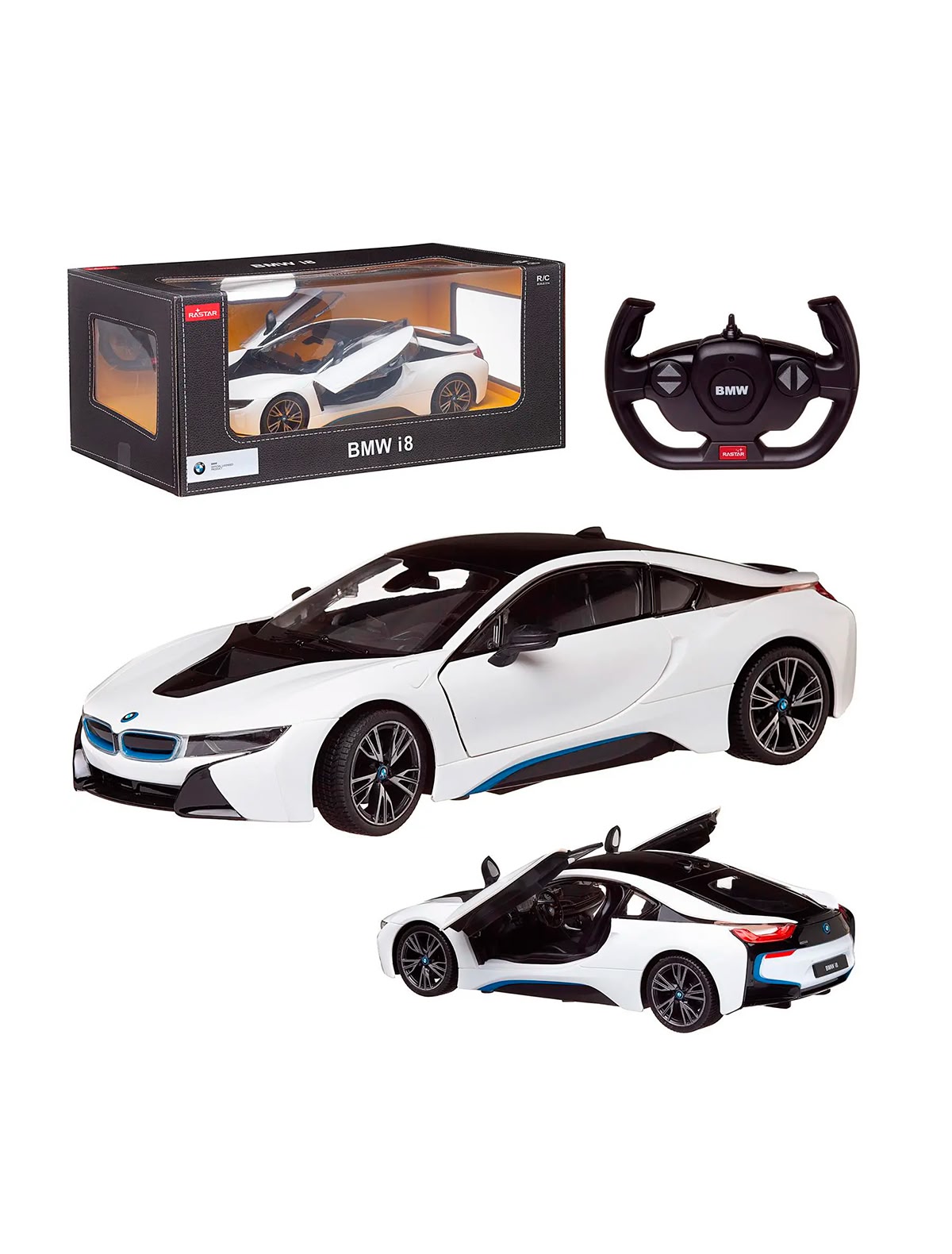 Машина р/у 1:14 BMW i8