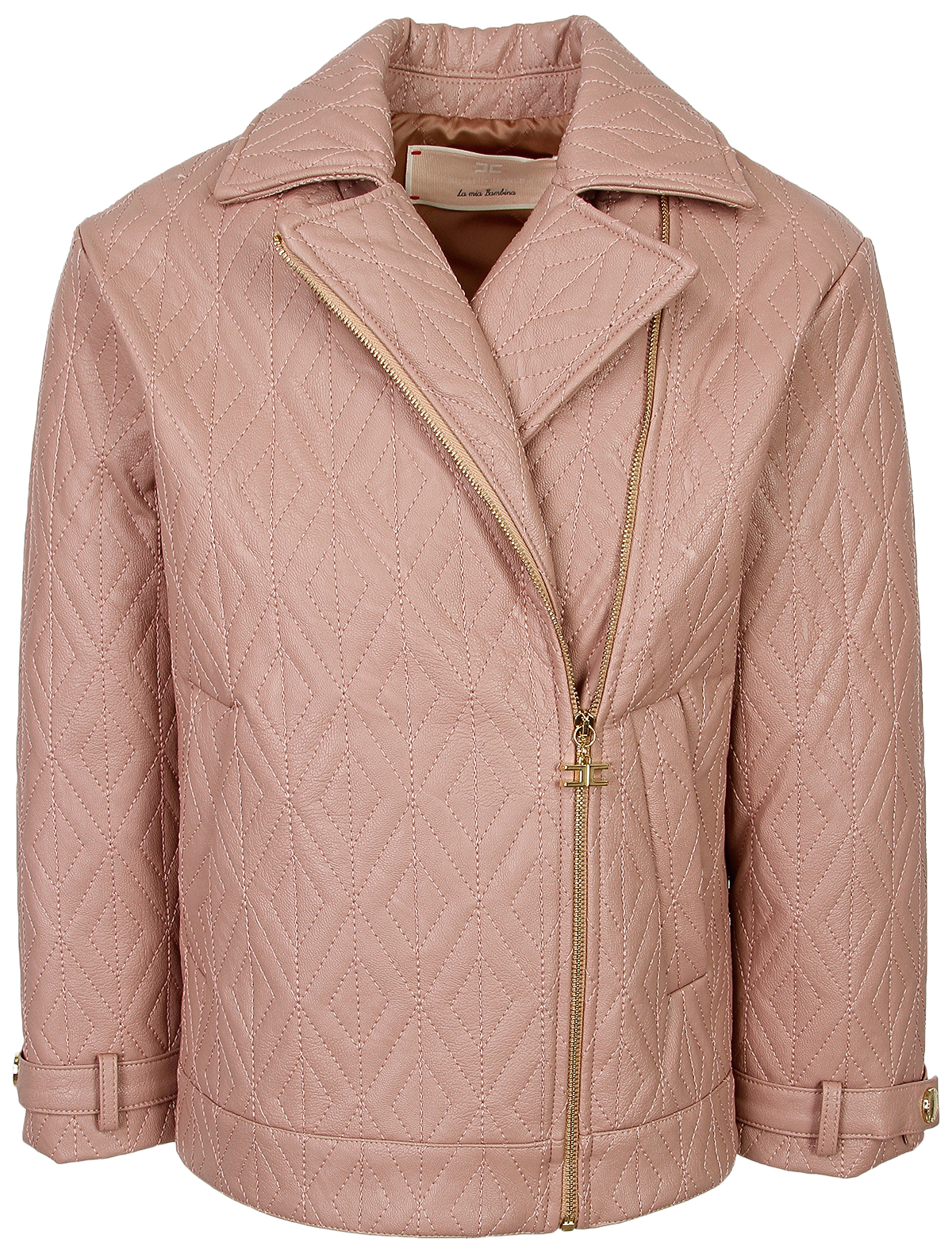 Куртка ELISABETTA FRANCHI 2620650, цвет розовый, размер 7 1074509384465 - фото 1