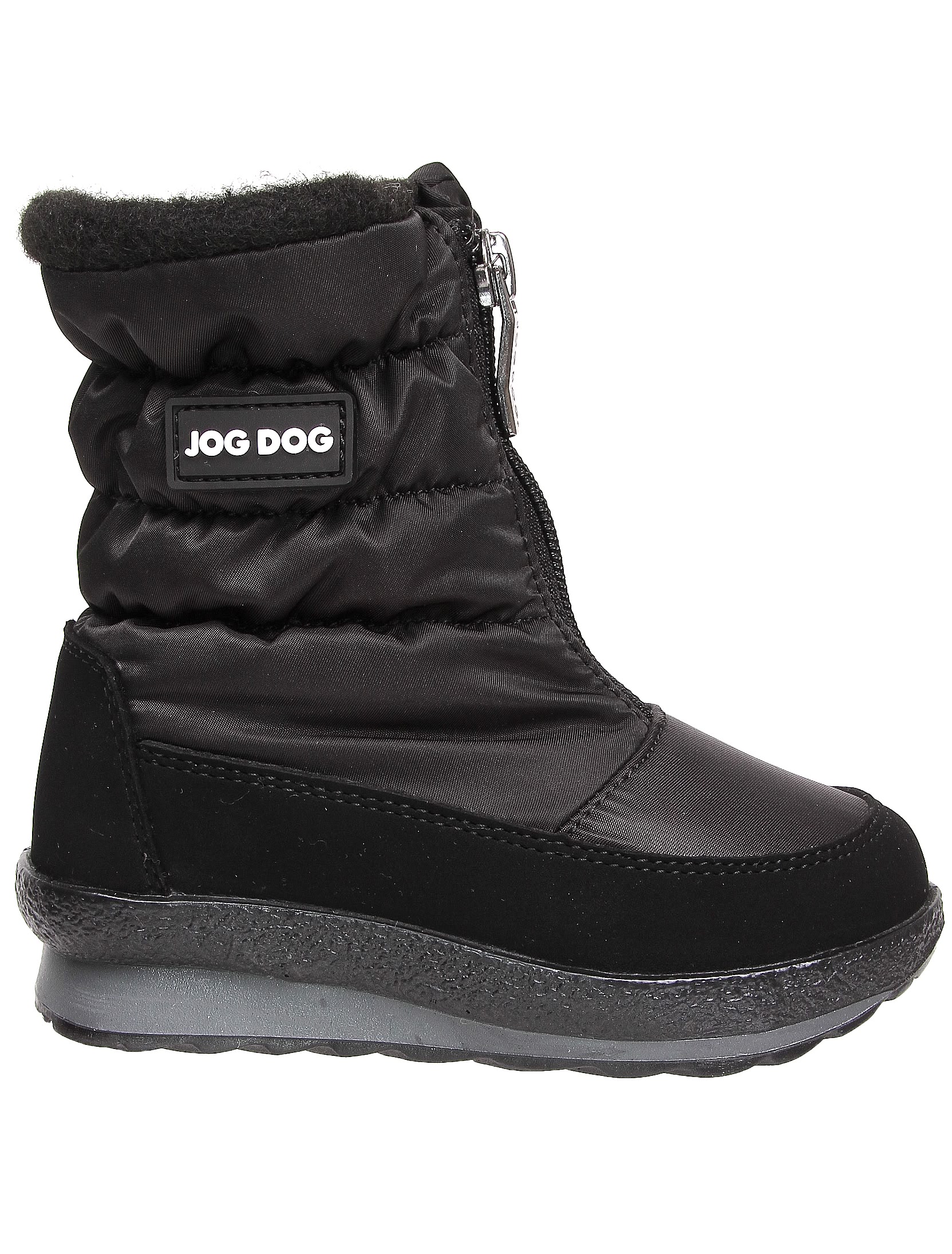 Черные дутые сапоги на шерстяной подкладке Jog Dog, 2021109980206