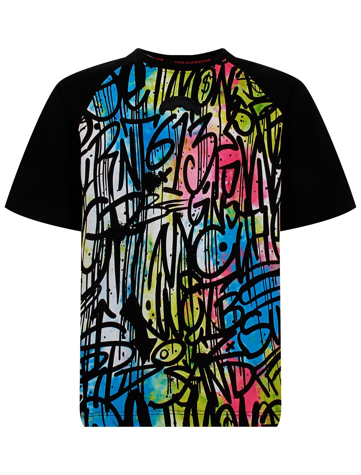 Футболка с принтом граффити