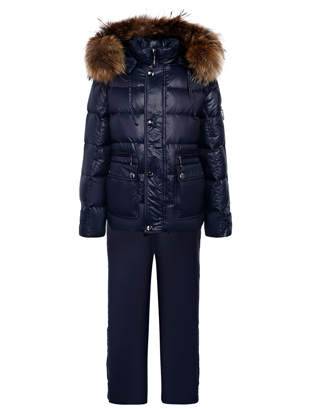 Синий утеплённый комплект из 2 изд.