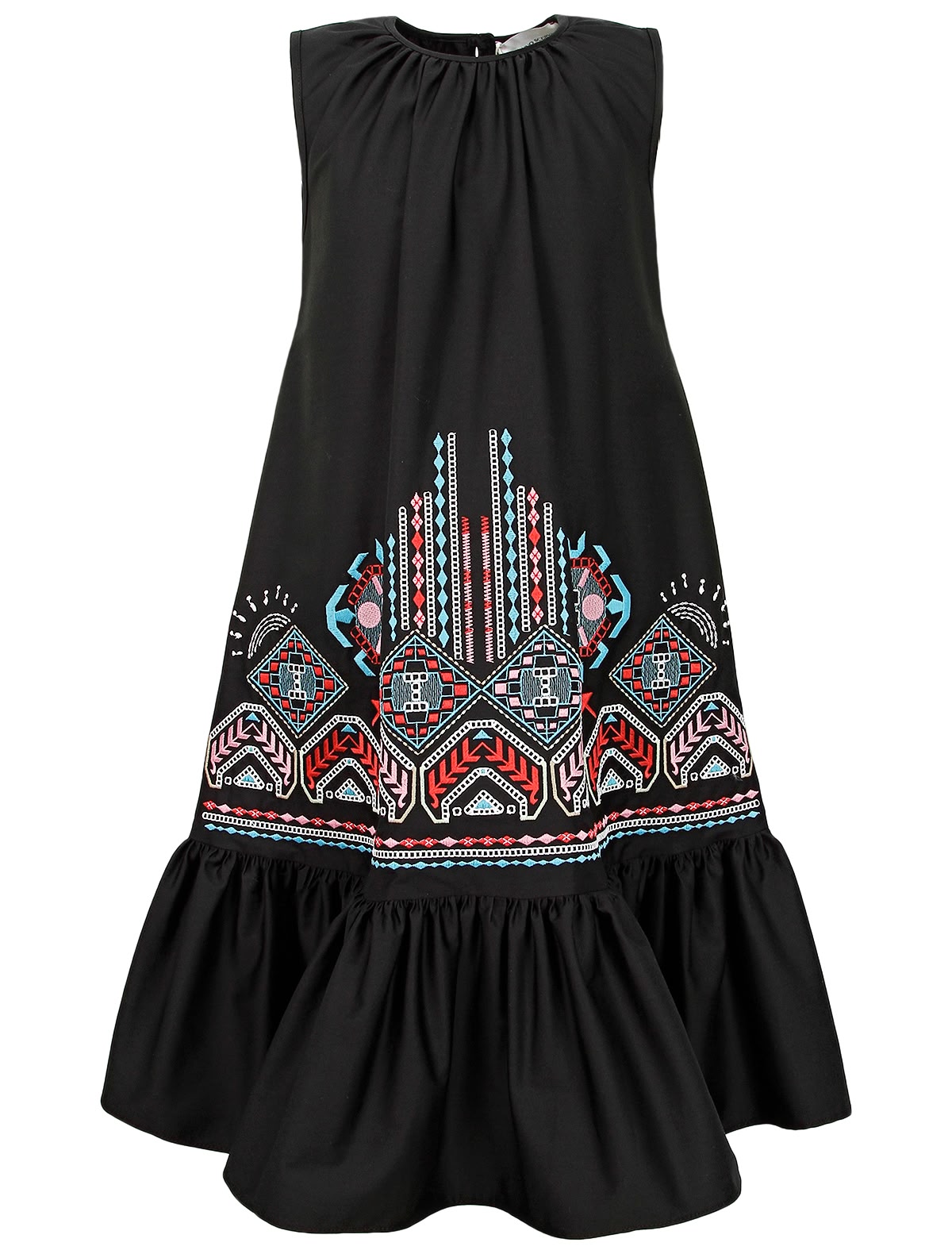 Платье с вышивкой