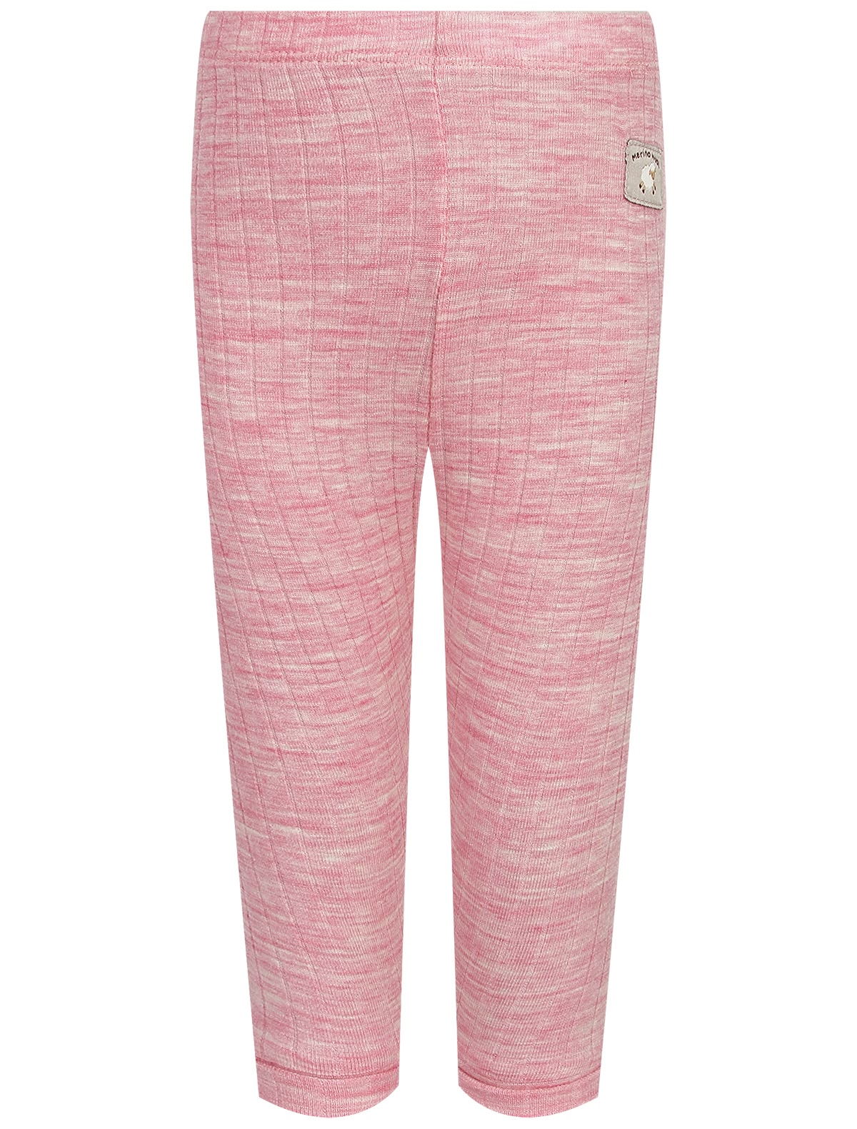 Розовые леггинсы из шерсти мериноса