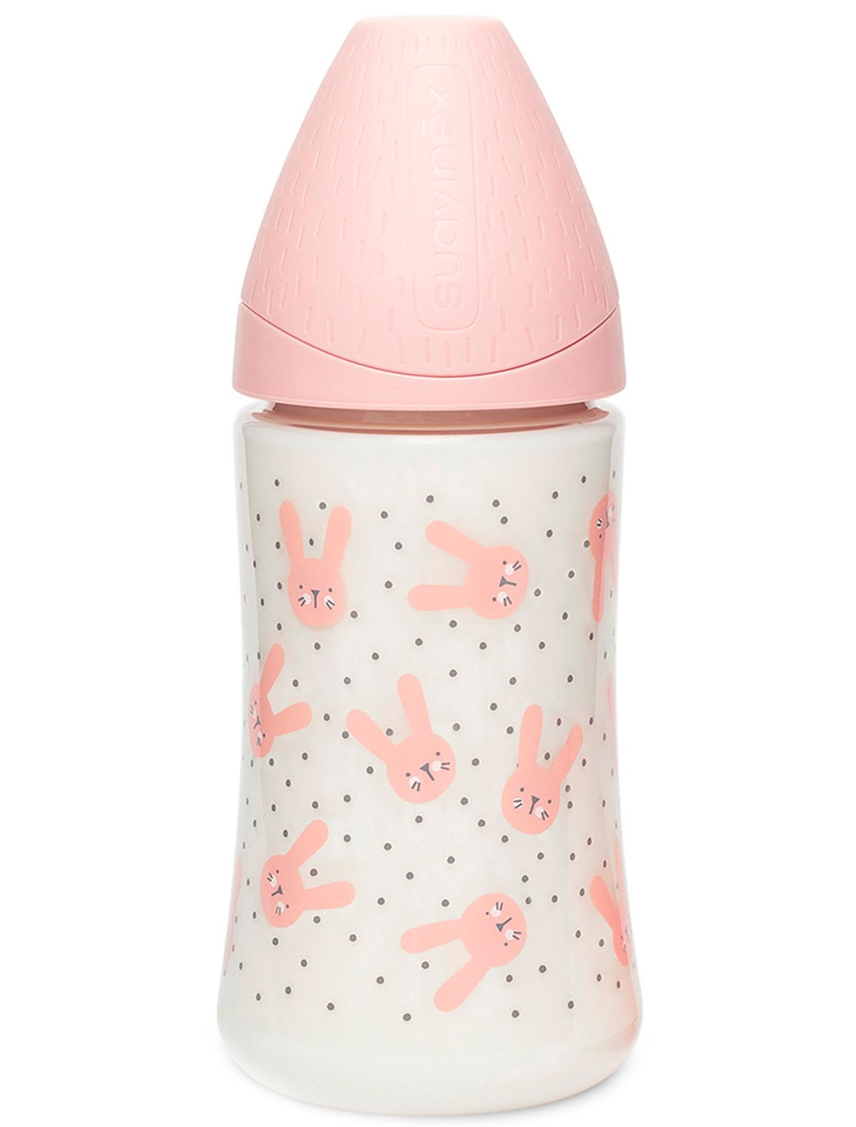 Бутылочка Hugge Baby с круглой соской 270мл.