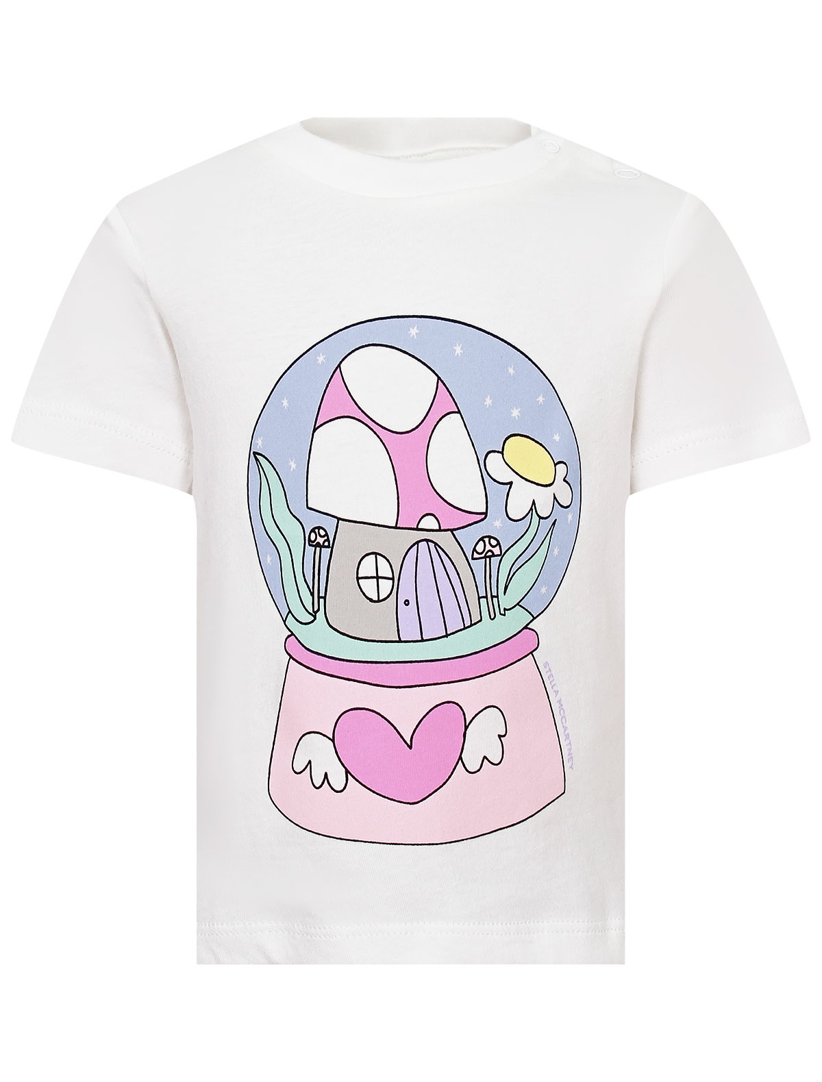 Футболка с принтом стеклянный шар