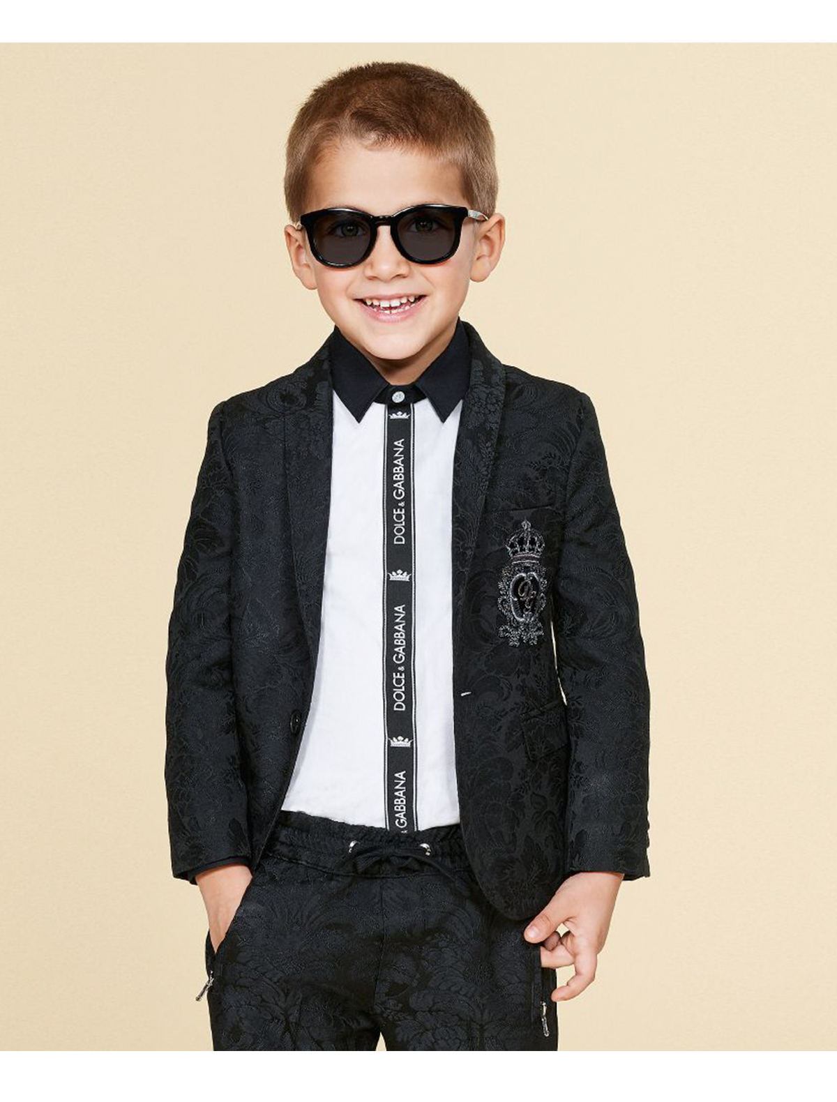 Пиджак Dolce & Gabbana 2044974, цвет черный, размер 6 1331119980013 - фото 2