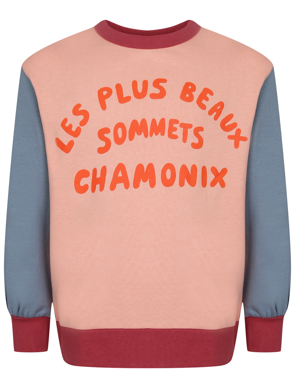 Свитшот с текстовым принтом