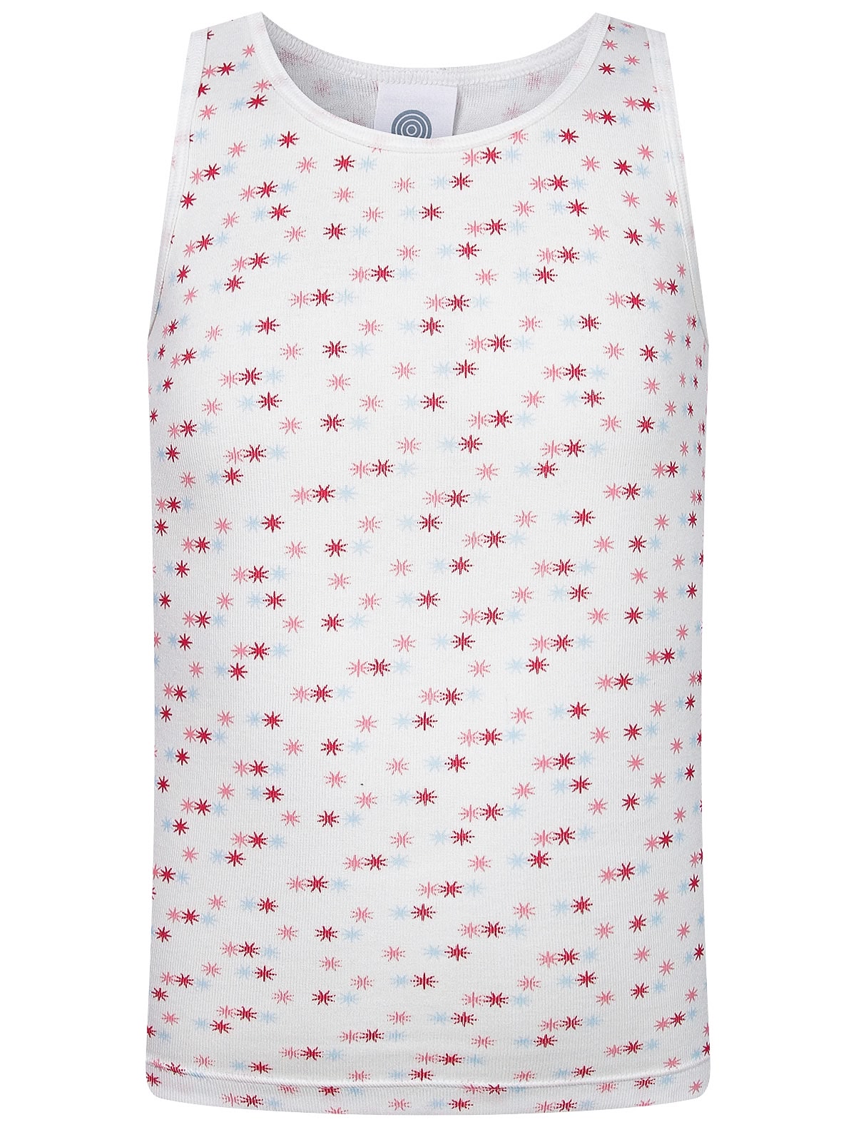 Майка бельевая с принтом «Звездочки»