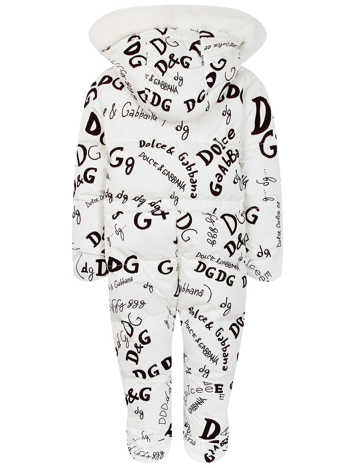 Комбинезон утепленный Dolce & Gabbana 2263777, цвет белый, размер 3 1594519081289 - фото 2
