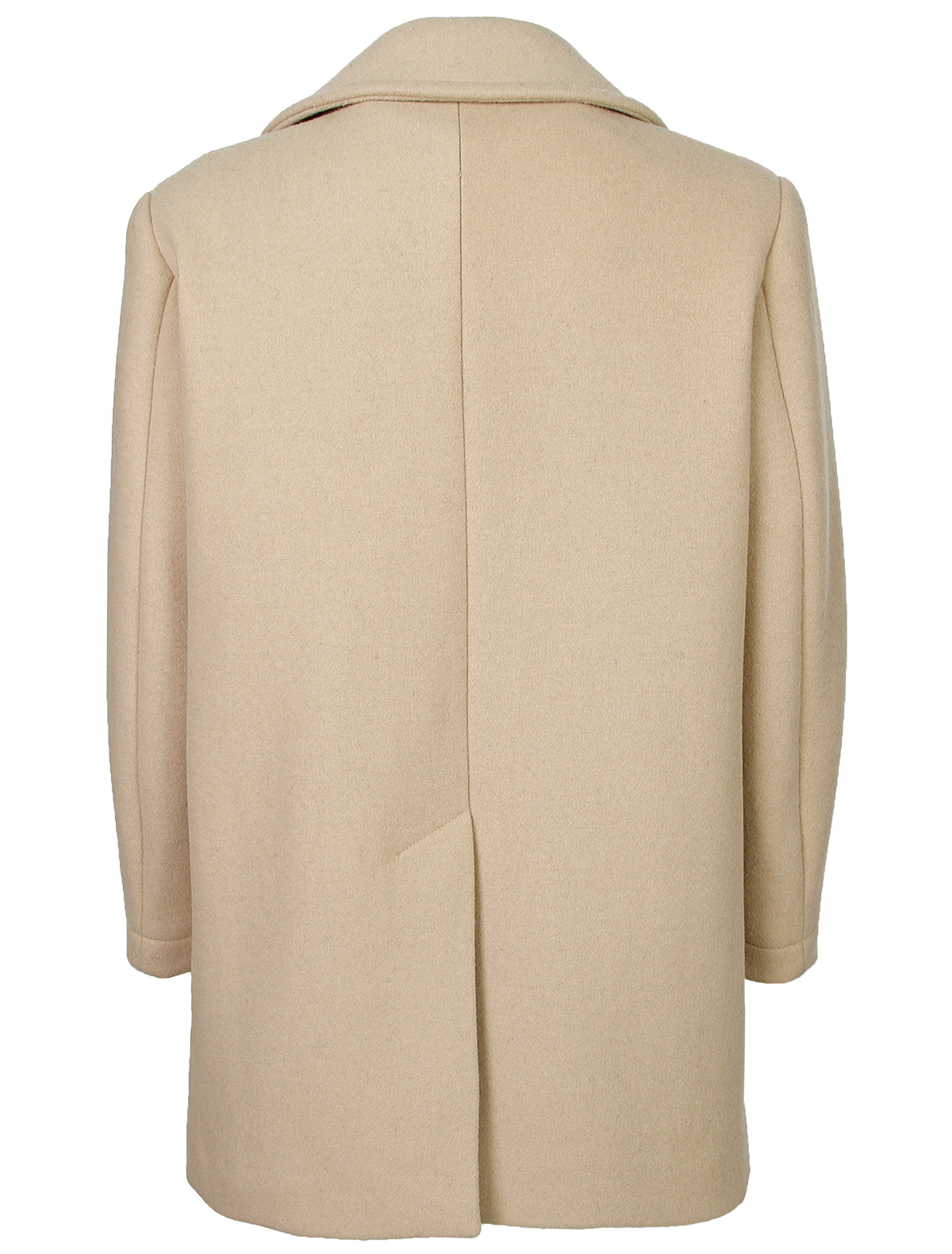 Пальто MM6 Maison Margiela 2596403, цвет бежевый, размер 7 1124519380596 - фото 5