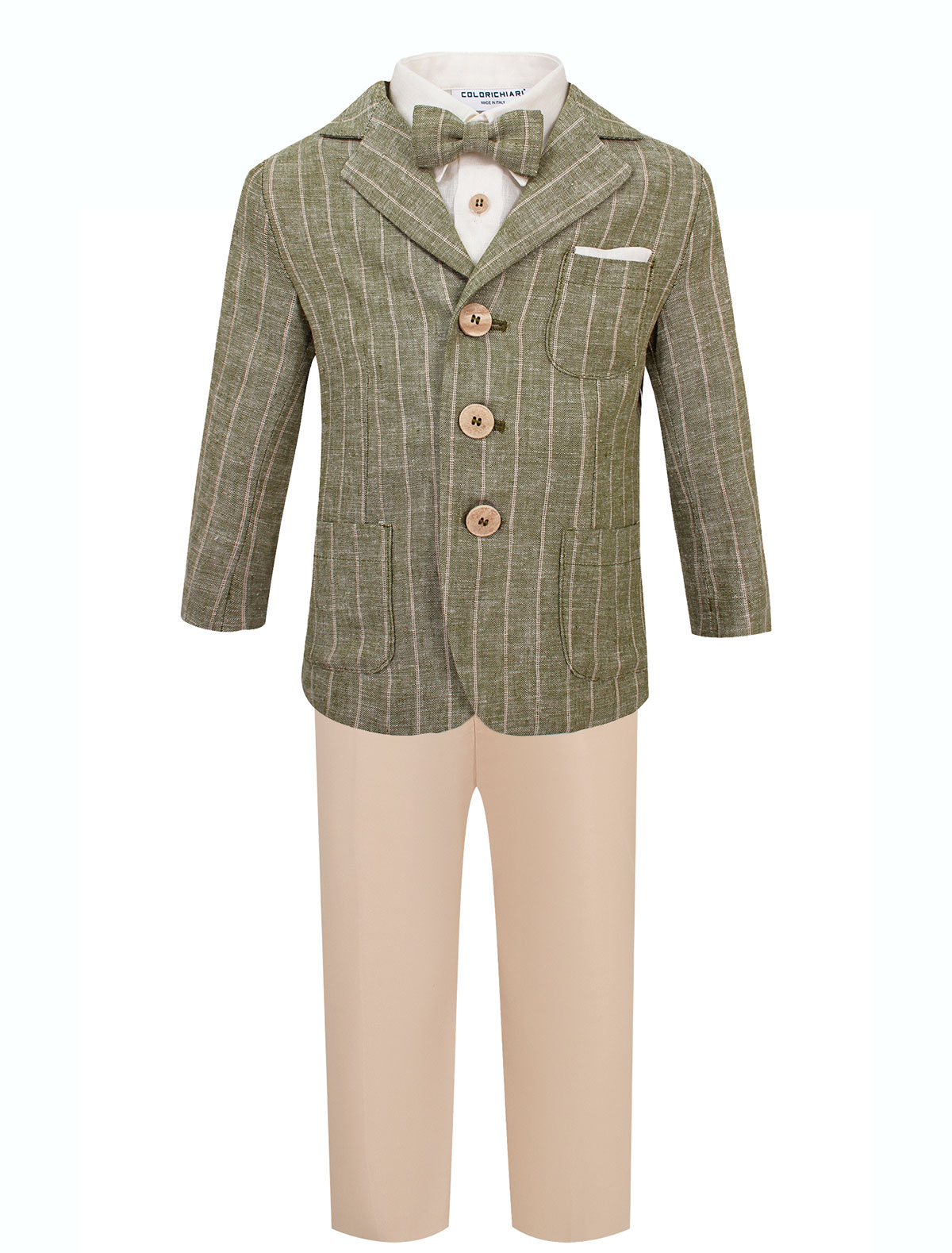 Костюм из 4 изд. в пастельных тонах