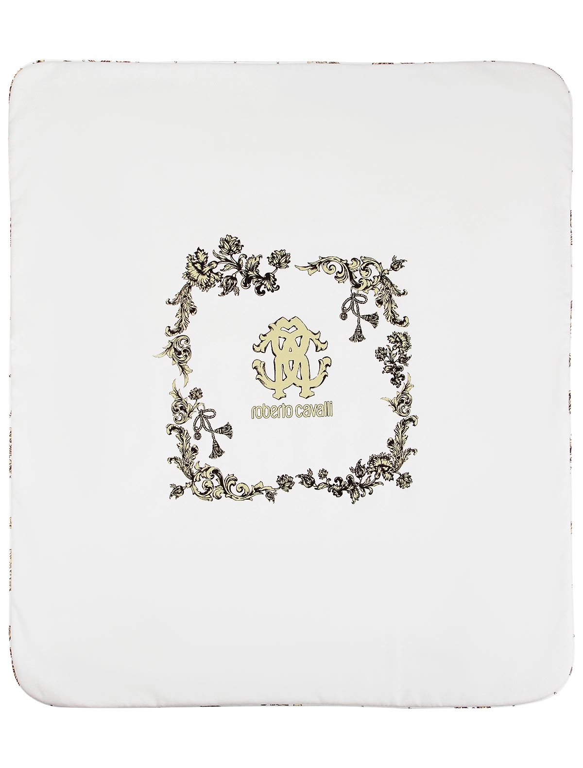 Одеяло с гербовым принтом