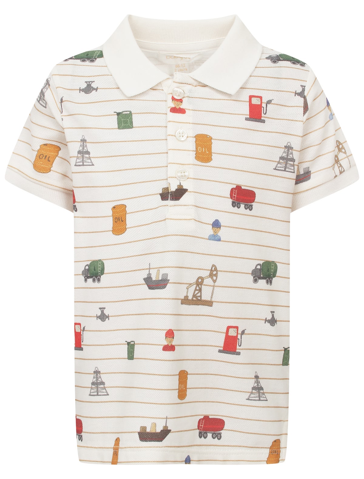 Поло в полоску