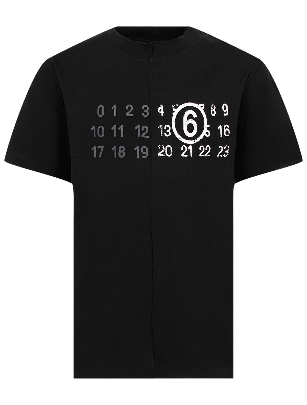 

Футболка MM6 Maison Margiela, Черный, 2766931