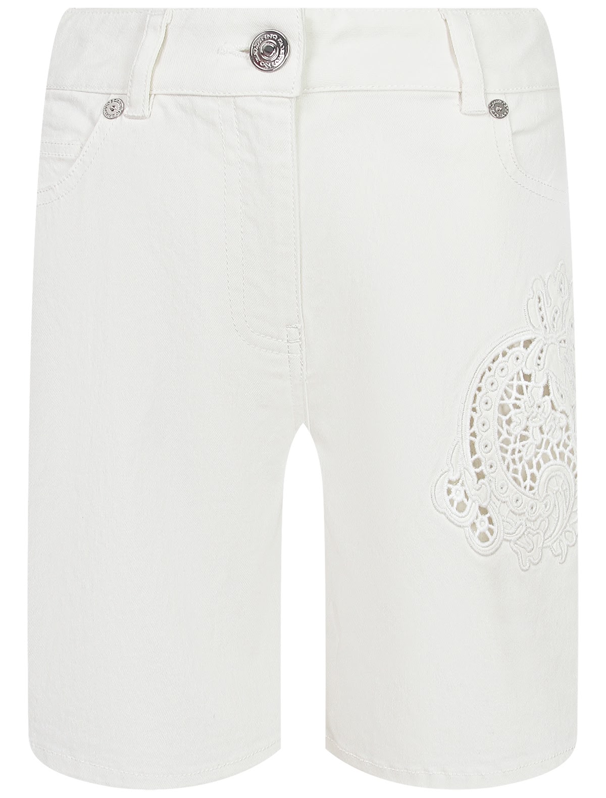 Кремовые шорты