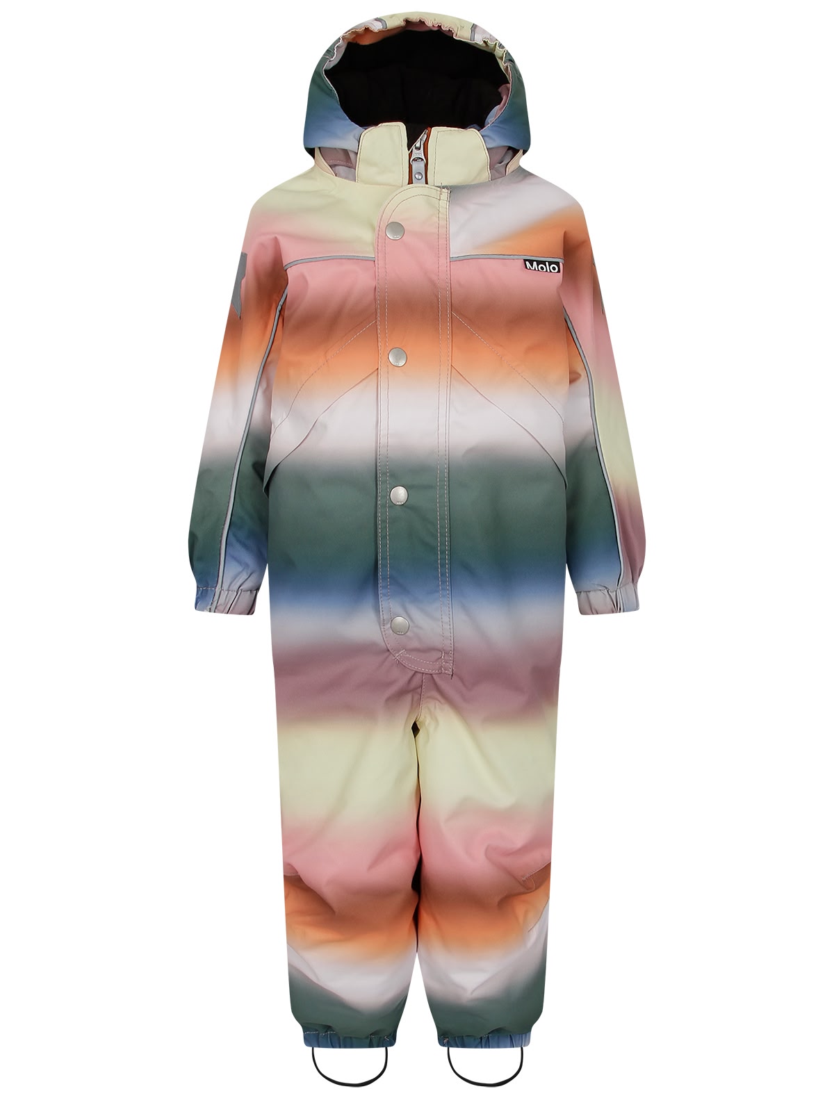 Комбинезон утепленный разноцветный