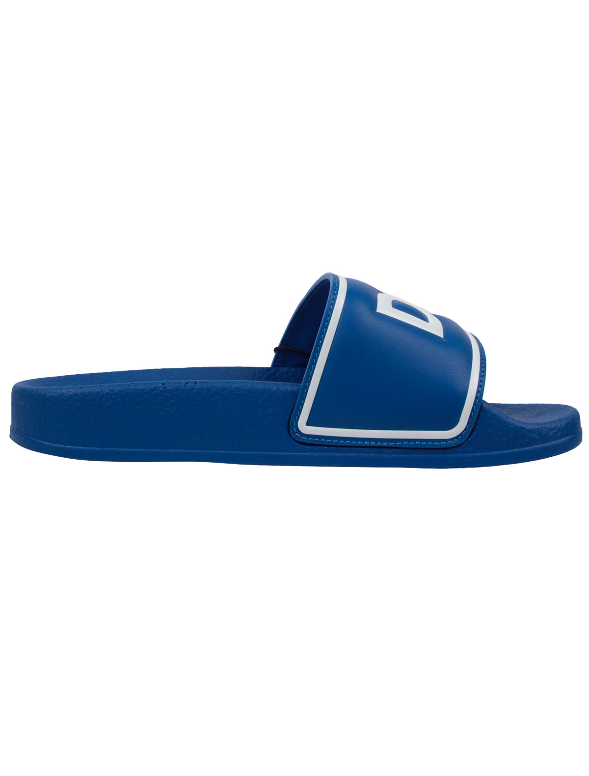 Шлепанцы пляжные Dolce & Gabbana 2395031, цвет синий, размер 38 2284519270095 - фото 3