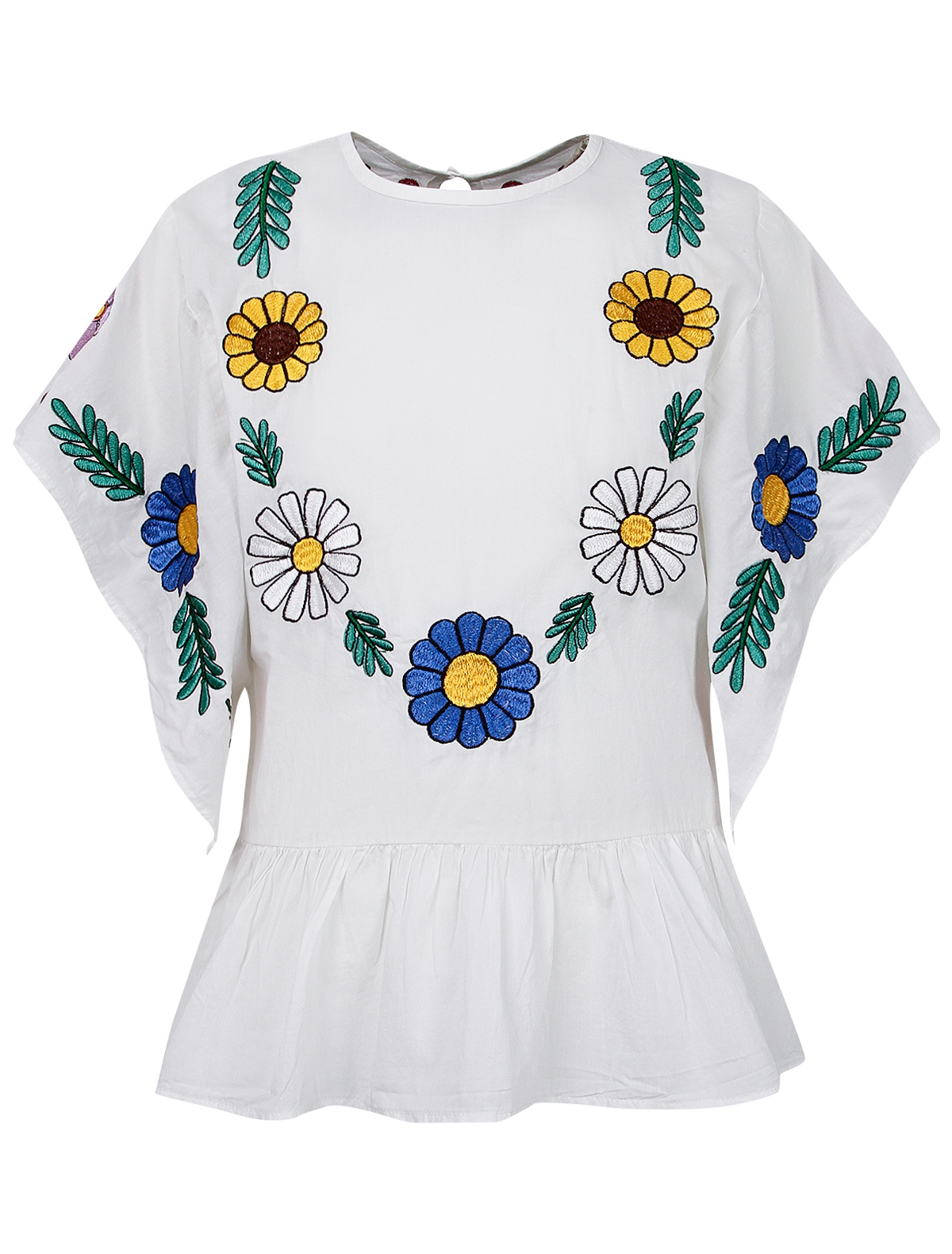 Блуза Stella McCartney 2156582, цвет разноцветный, размер 2 1032109070157 - фото 1