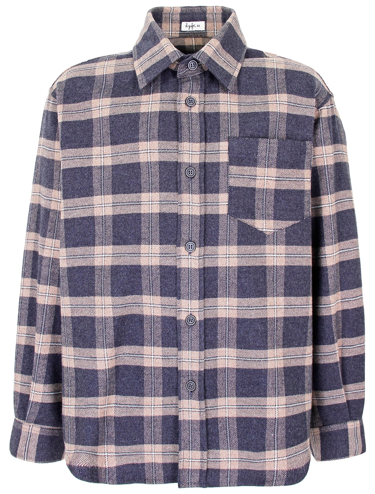 

Рубашка Il Gufo, Синий, 3097573