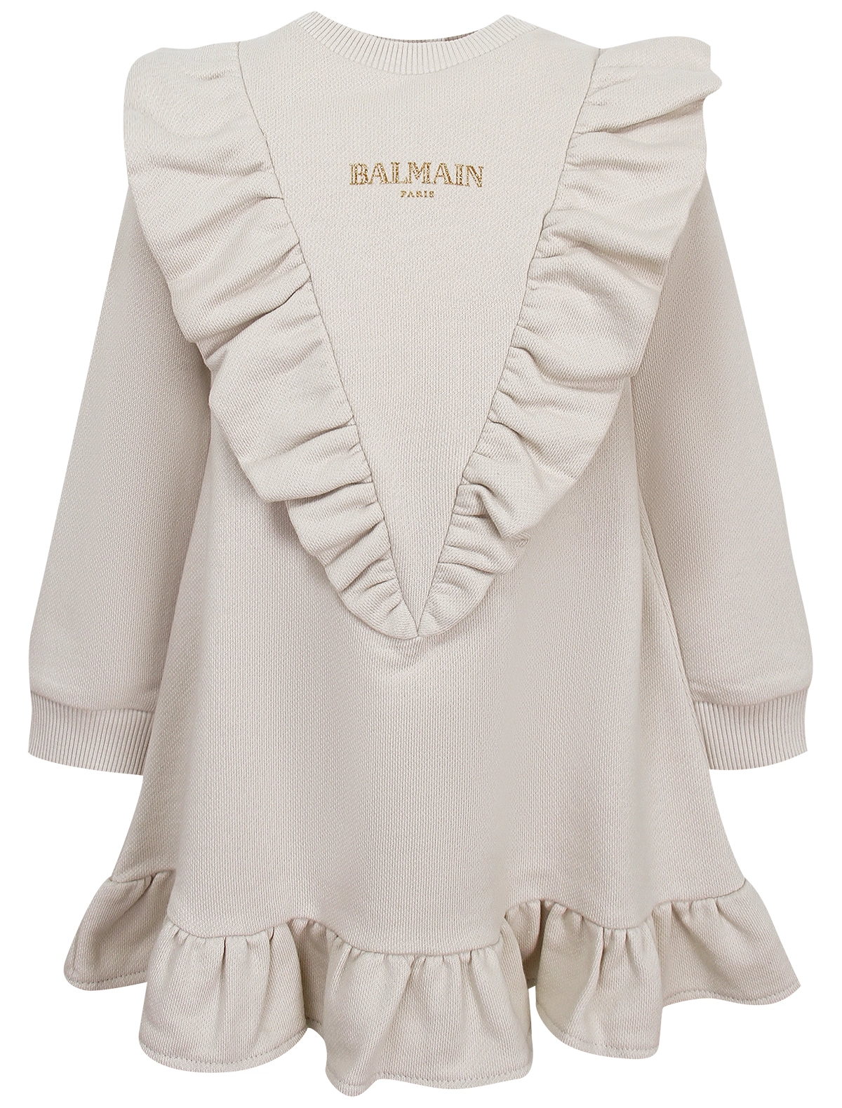 

Платье Balmain, Бежевый, 2876107