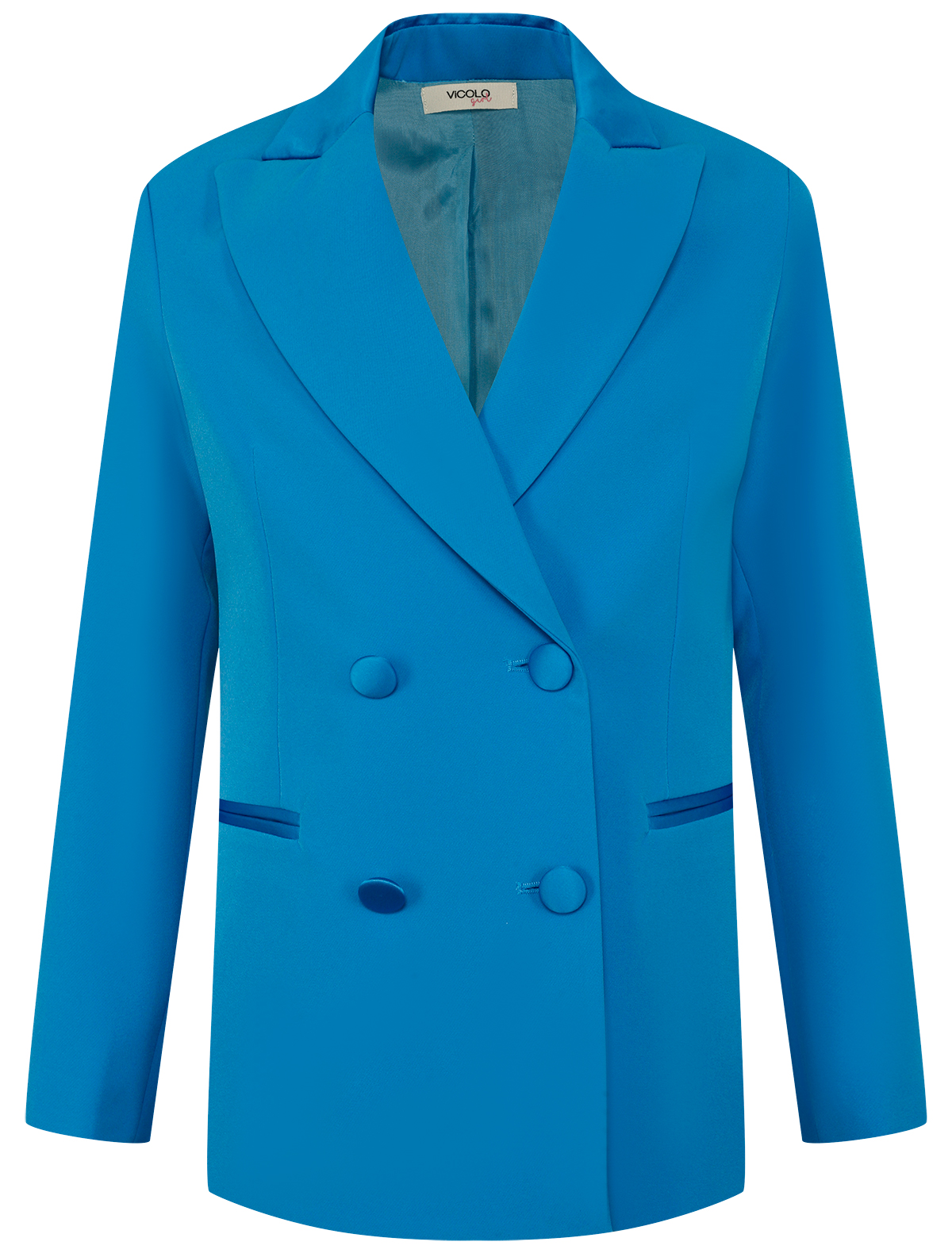 Пиджак Vicolo 2551428, цвет голубой, размер 13 1334509370227 - фото 1