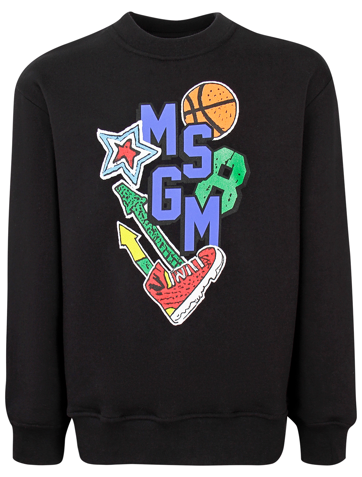 

Свитшот MSGM, Черный, 2697973